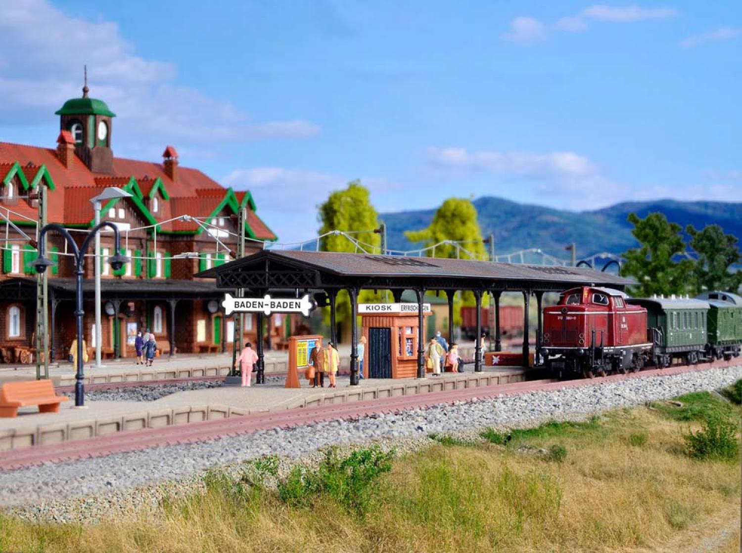 Vollmer 47504 N Bahnsteig Baden-Baden, sieb