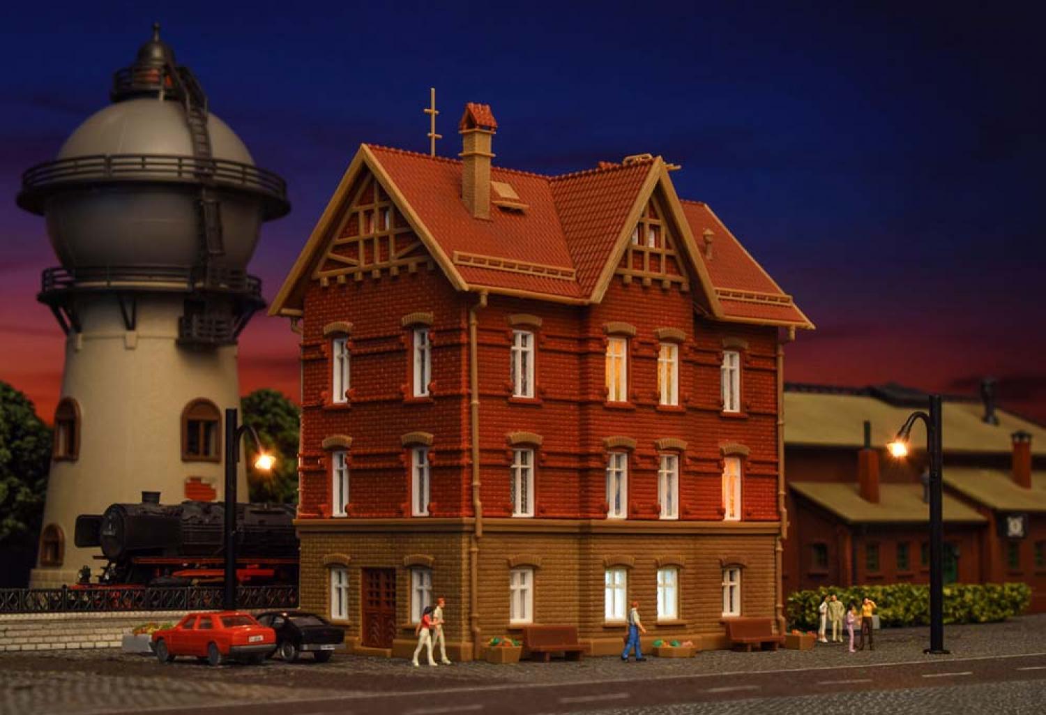 Vollmer 47640 N Eisenbahner-Wohnhaus
