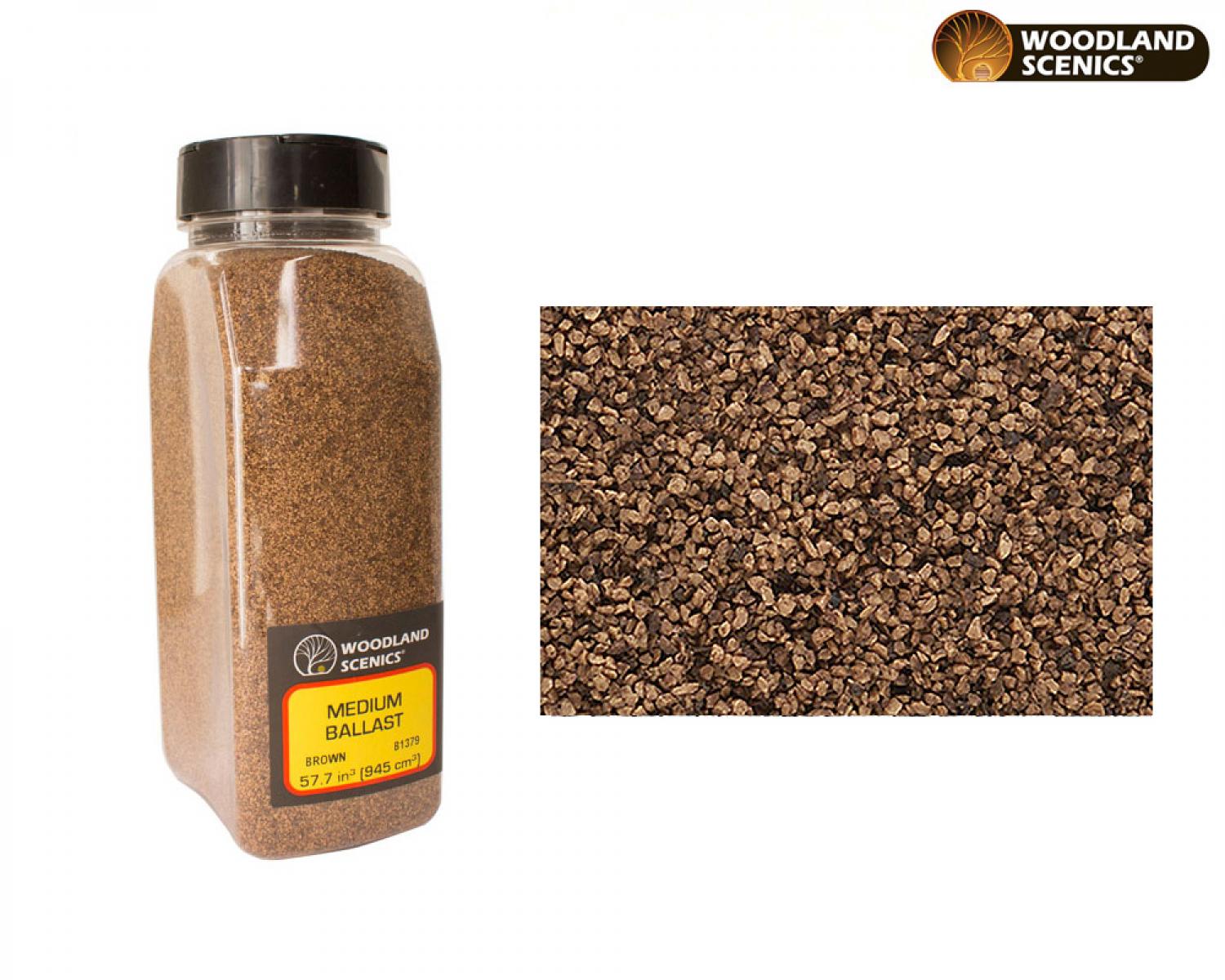 Woodland WB1372 Brown Fine Ballast