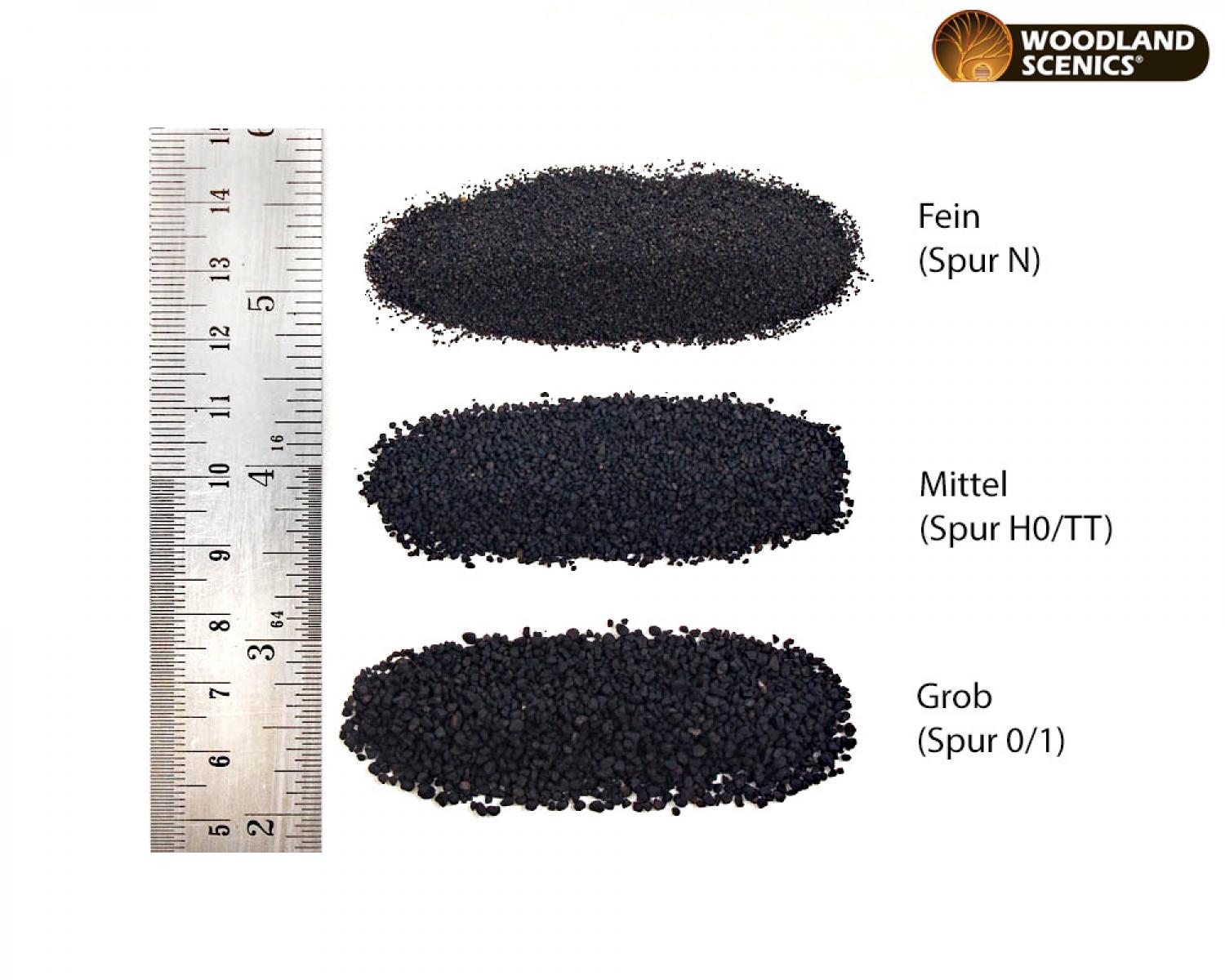 Woodland WB1390 Cinders Coarse Ballast