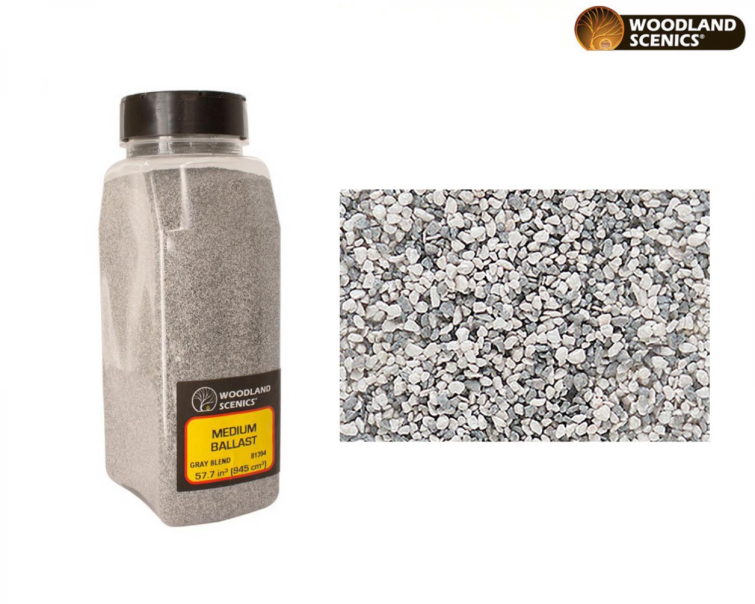 Woodland WB1393 Grey Blend Fine Ballast