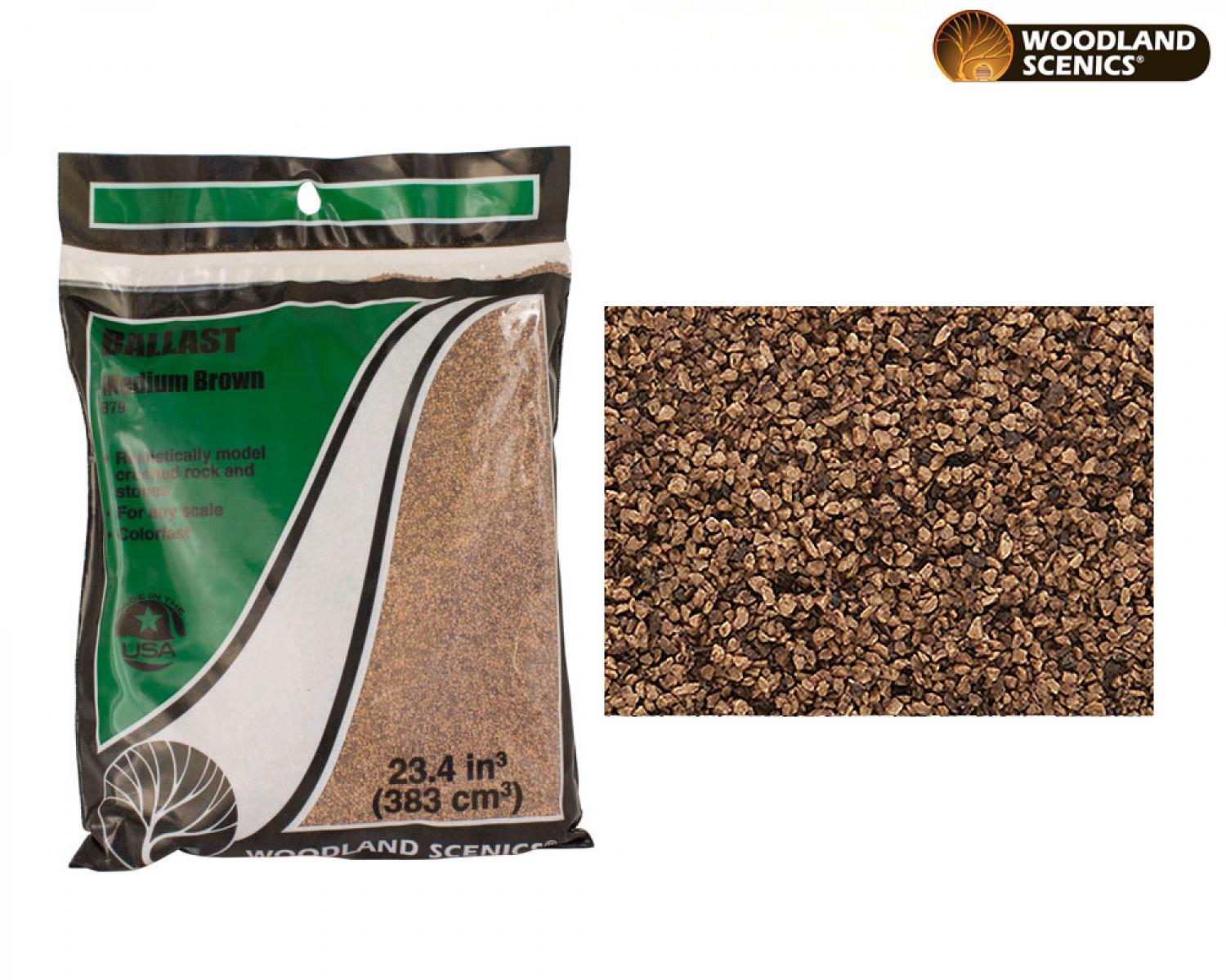 Woodland WB72 Brown Fine Ballast (Bag)