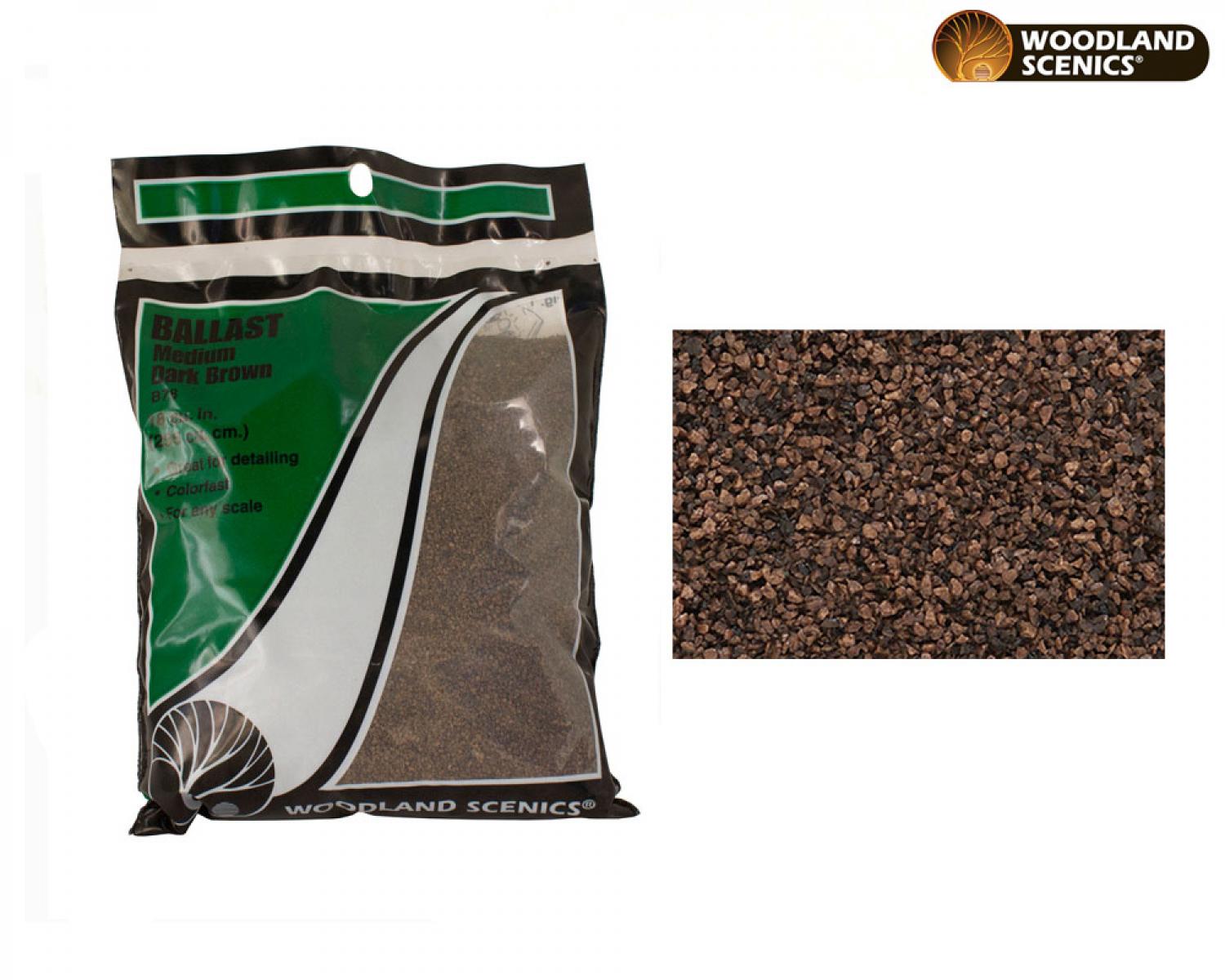 Woodland WB78 Dark Brown Medium Ballast (Bag)
