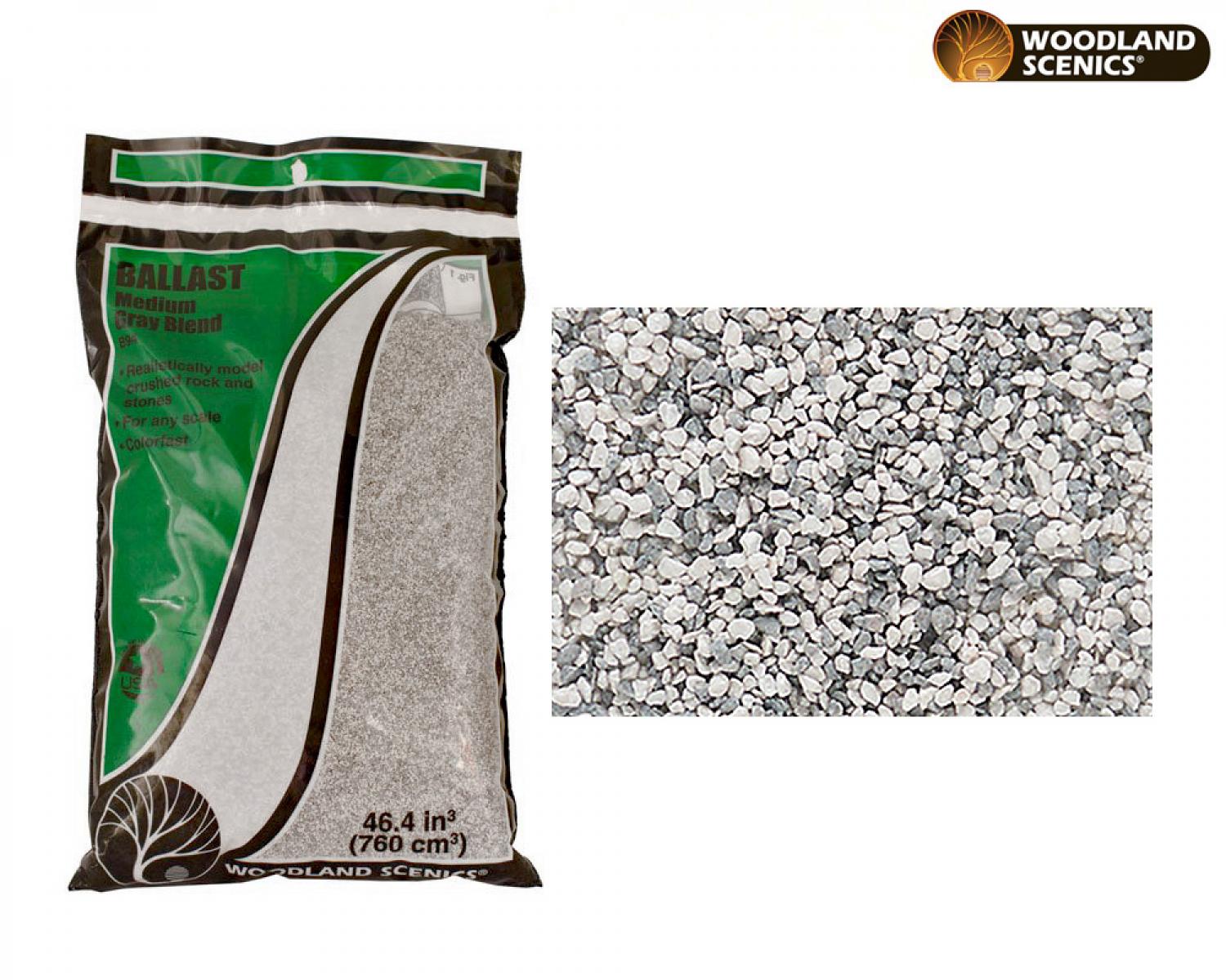 Woodland WB94 Grey Blend Ballast (Bag)