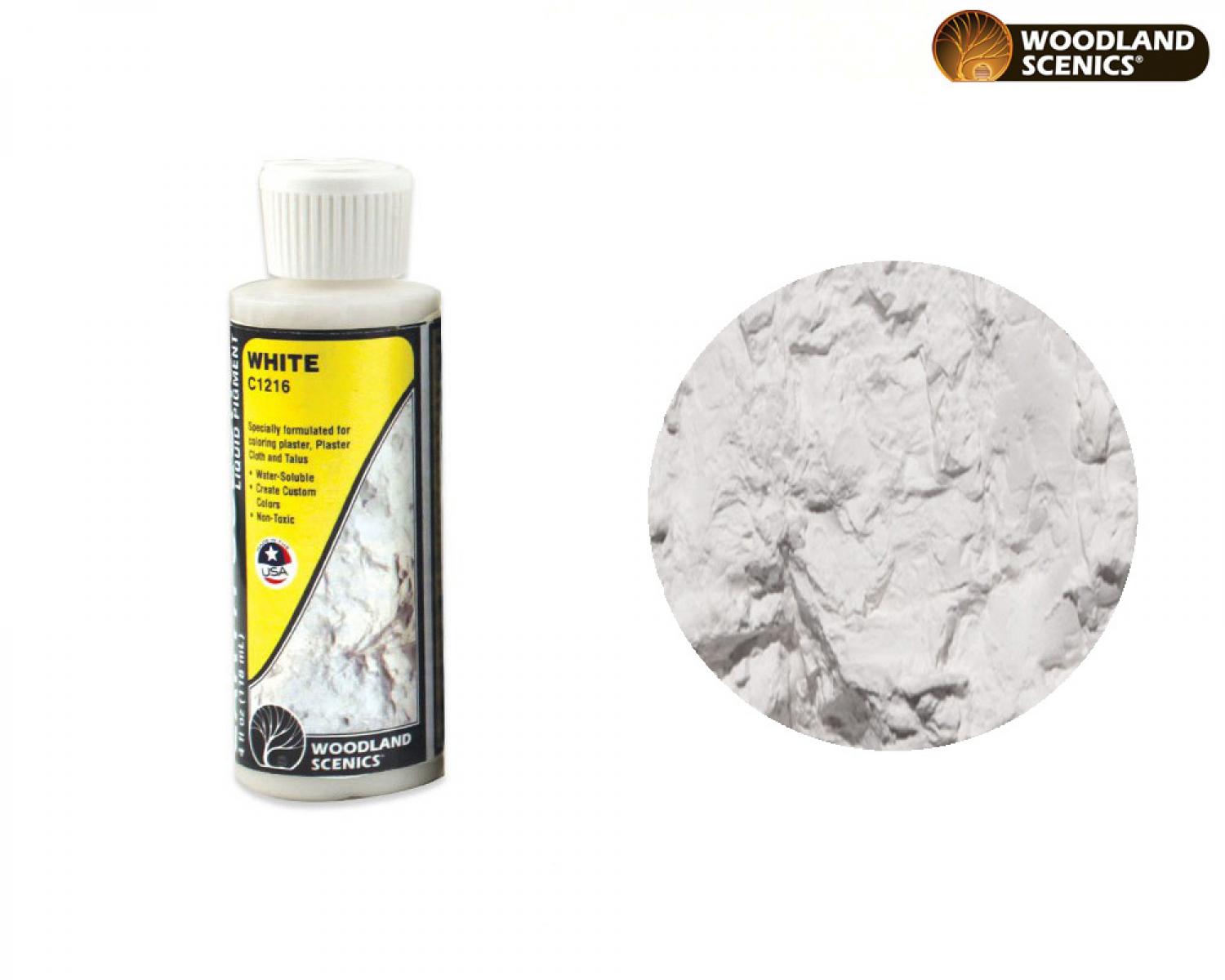 Woodland WC1216 White Earth Colours™ Liquid Pigment 4 fl. oz