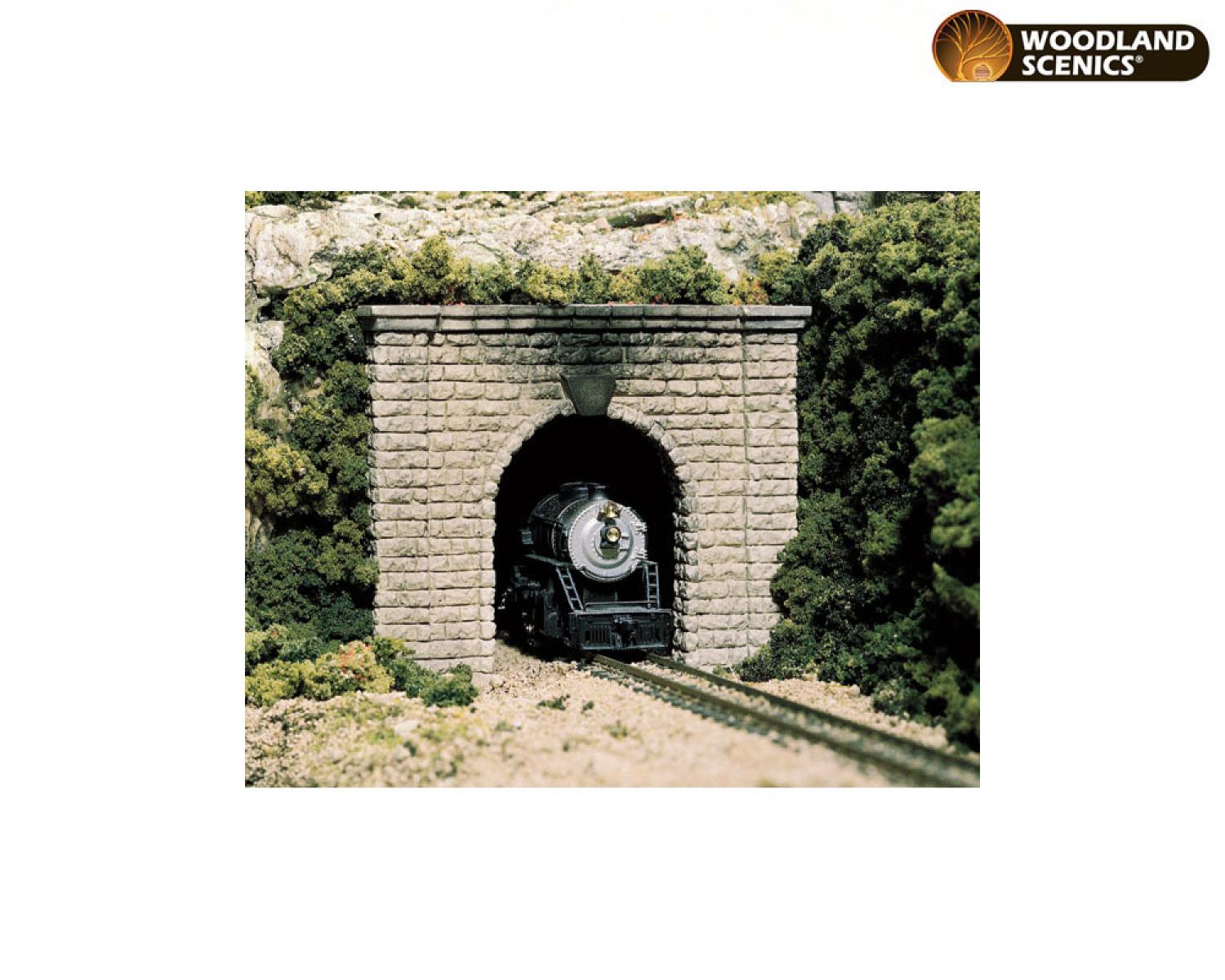 Woodland WC1253 HO Cut Stone Single Tunnel Portal