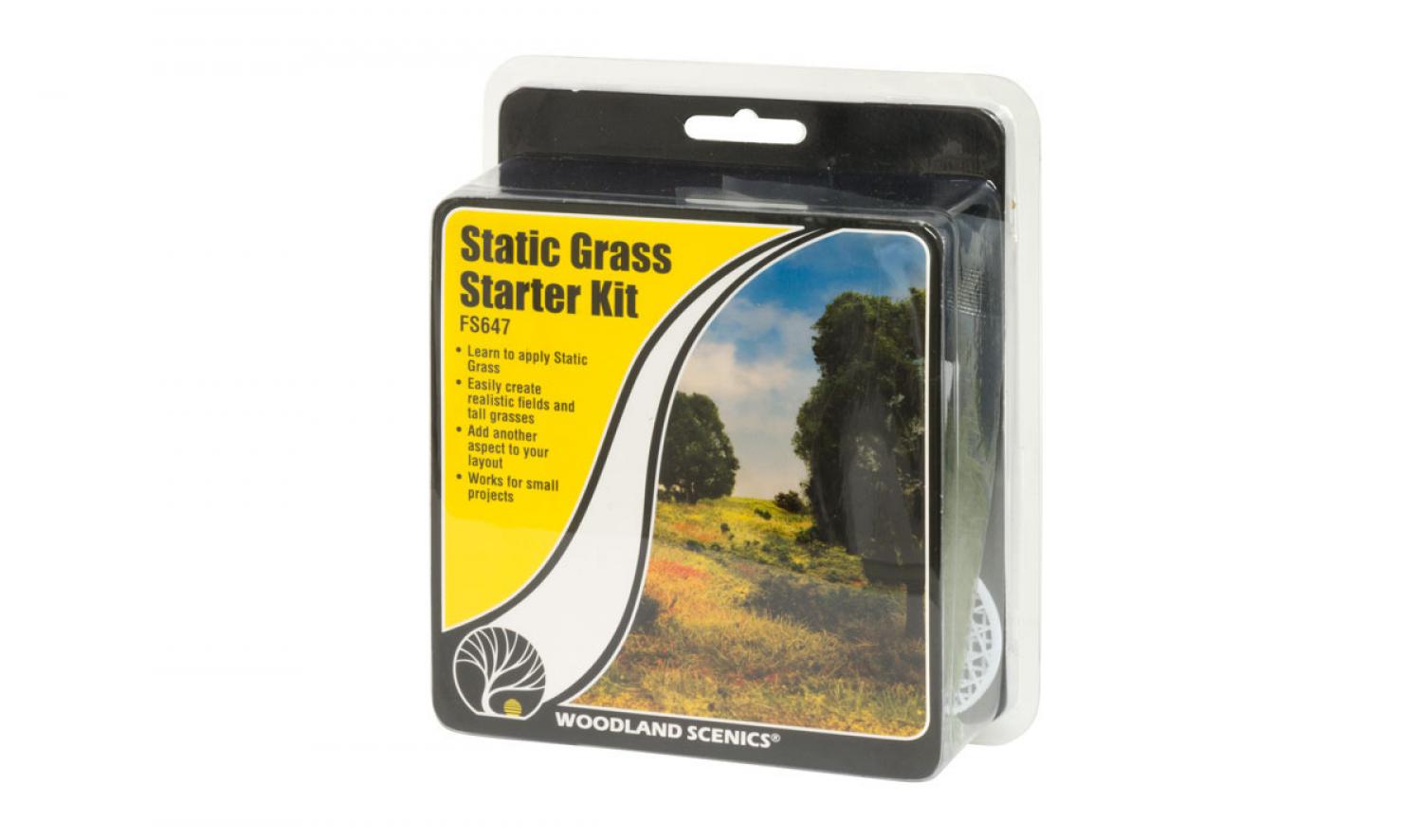 Woodland WFS647 Static Grass Starter Kit