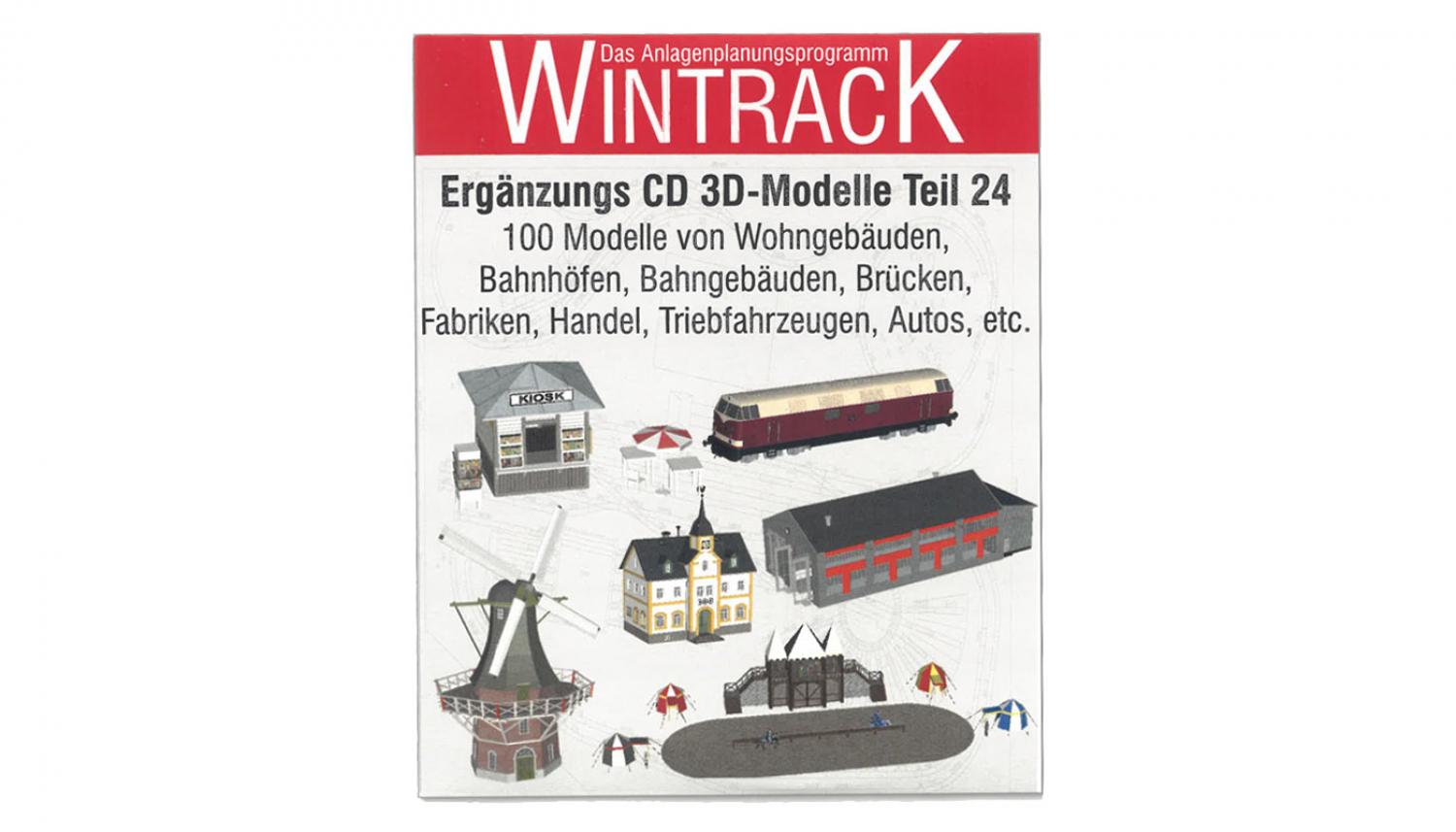 Original Wintrack Ergänzungs CD 3D-Modelle Teil 24