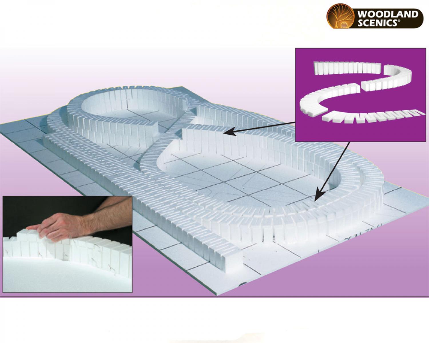 Woodland WST1416 Komplettrampe 0-11cm 3%