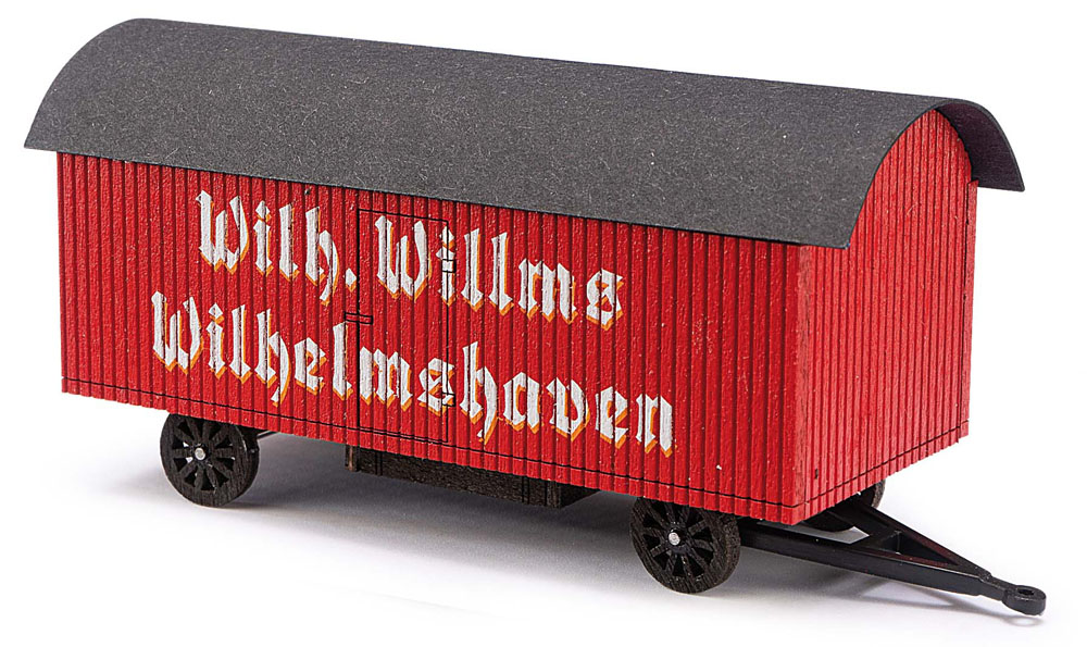 Meises Modelbahncenter - Busch 59964 Möbelanhänger, rot