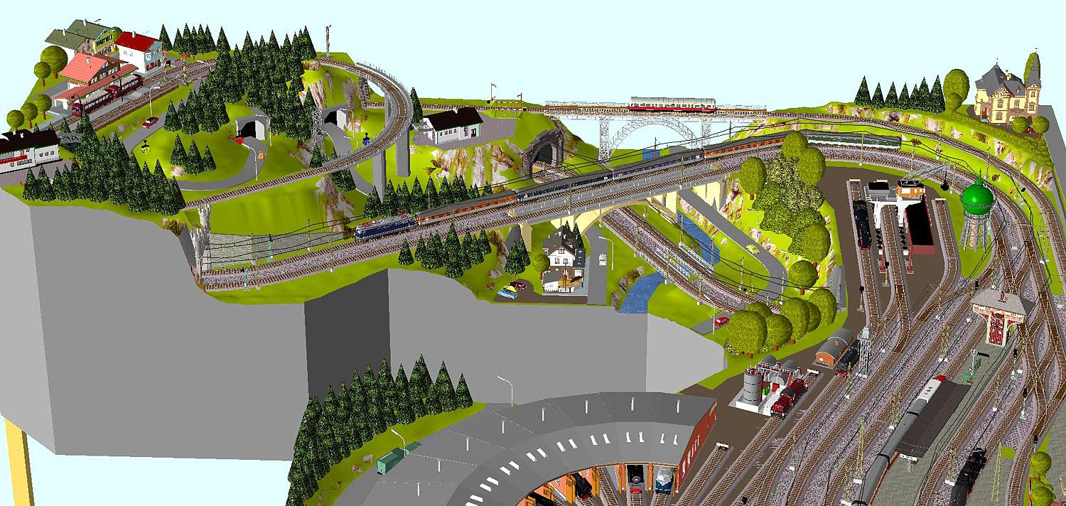 GP5-0070 C-Gleisplan Karlsburg 300x500x350 (E-Form)