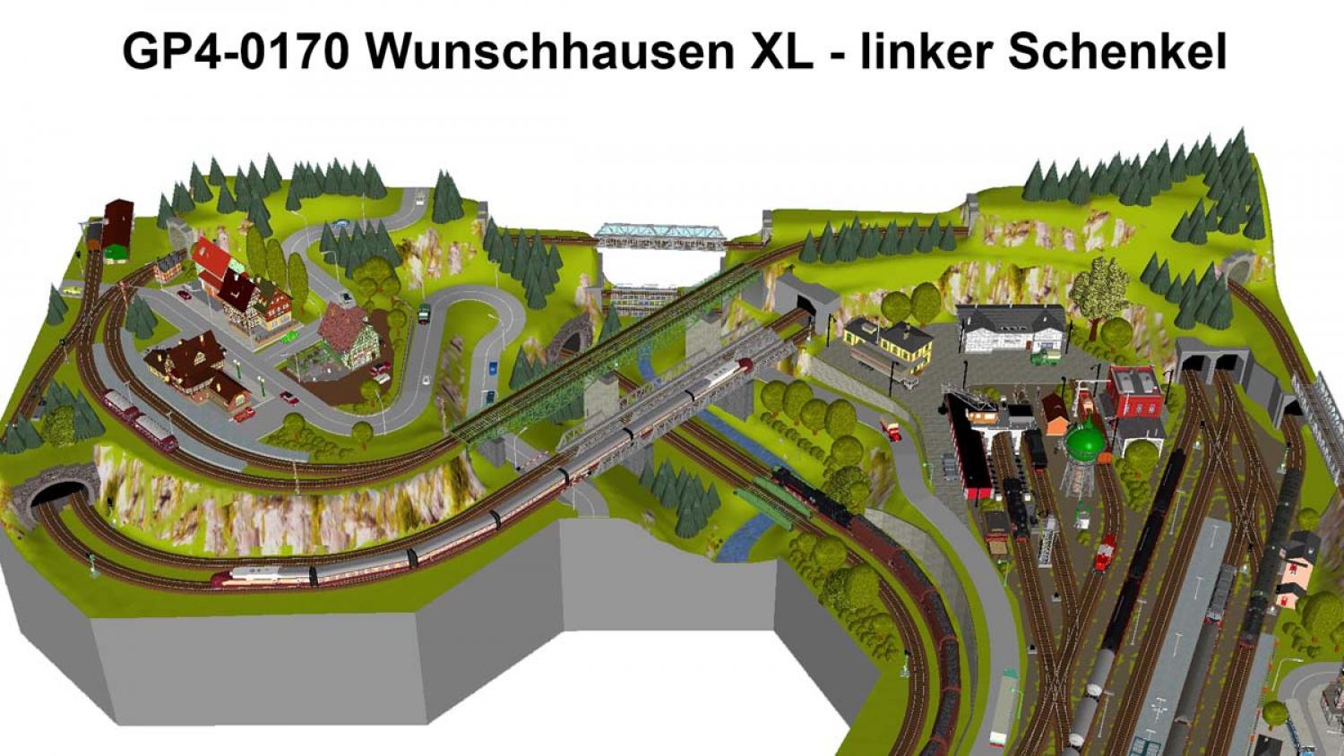 GP4-0170 C-Gleisplan Wunschhausen XL (310/370/250)
