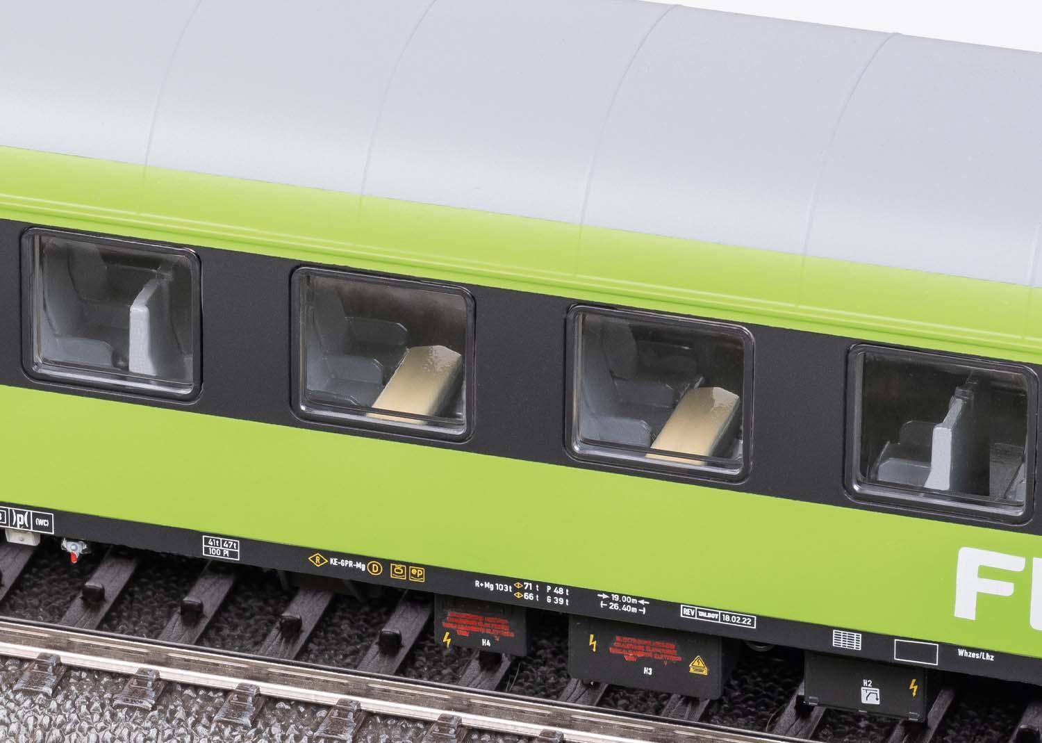 Märklin 42957 Flixtrain Wagen-Set 1 (MHI)