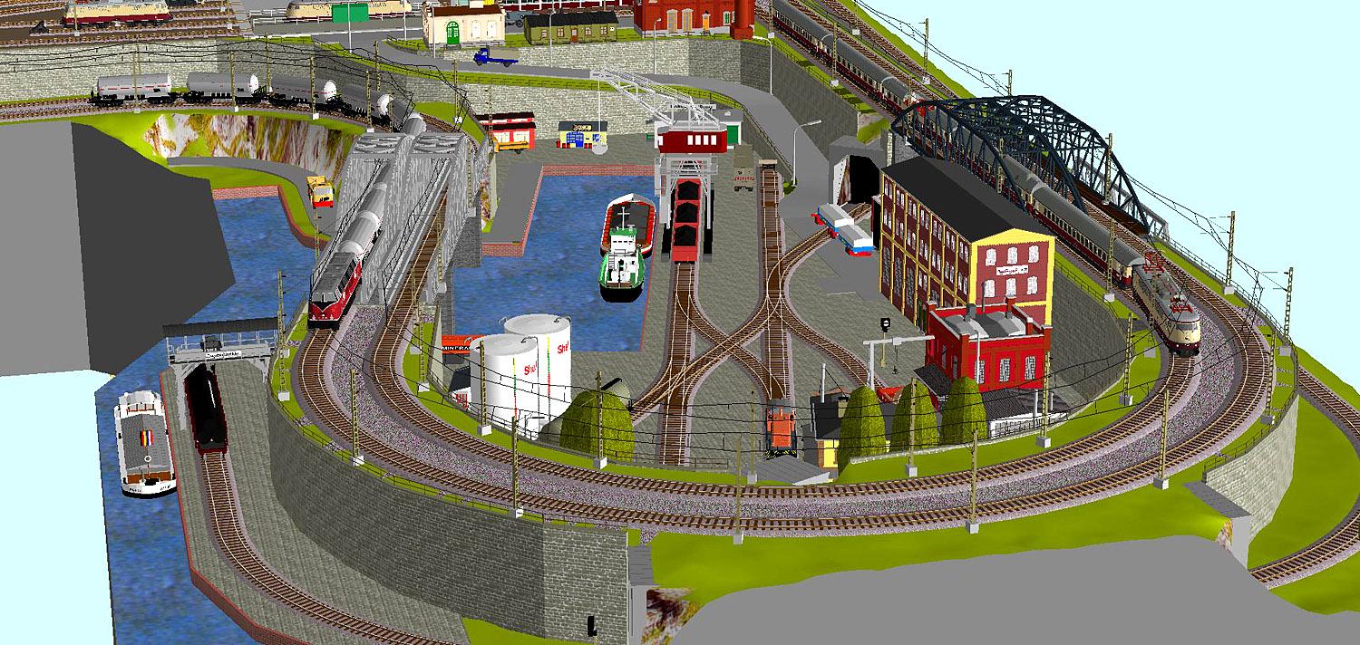 GP5-0070 C-Gleisplan Karlsburg 300x500x350 (E-Form)
