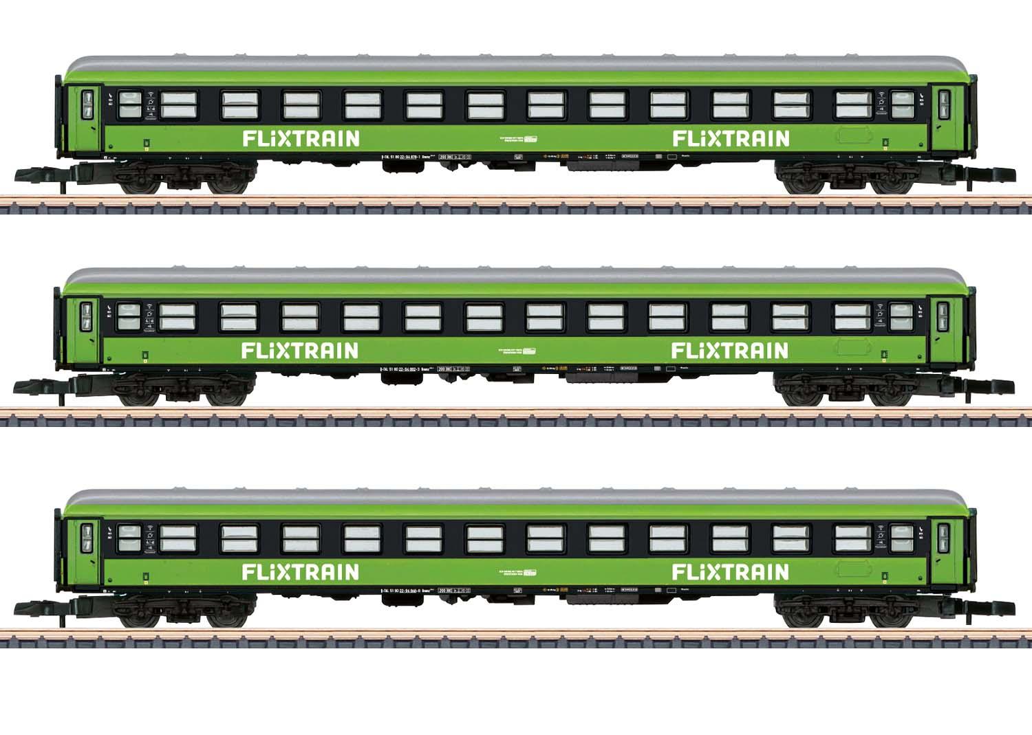 Märklin Z 87403 Wagen-Set 1 Flixtrain (MHI)
