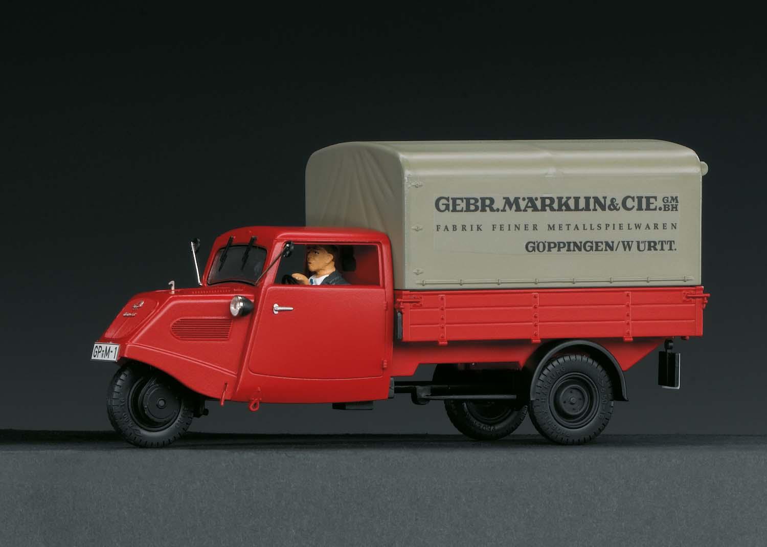 Märklin 18451 Dreirad Typ Tempo mit Plane