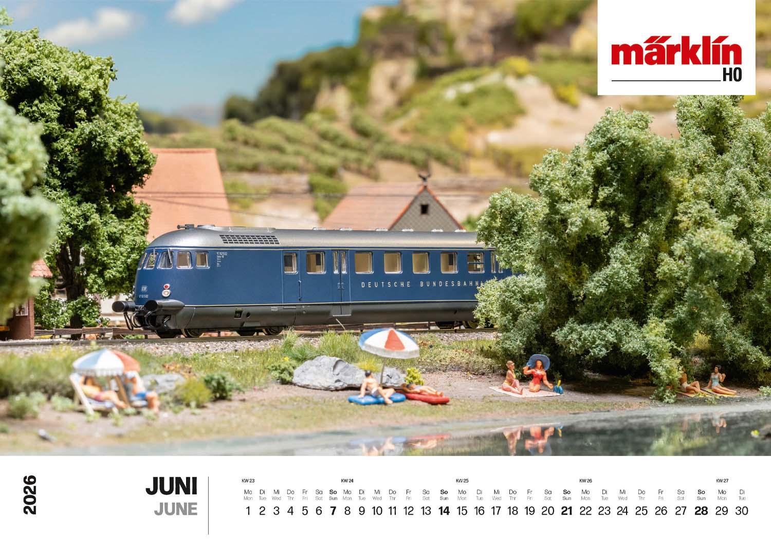 19727 Märklin/Trix Wandkalender 2027