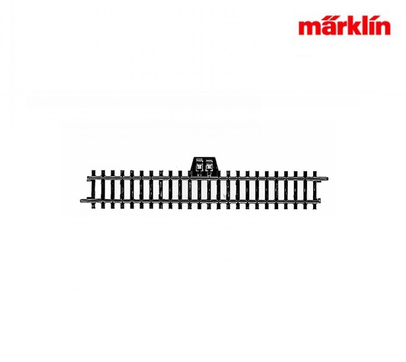 Märklin 2290 K-Anschlussgleis o.Kond.180 mm
