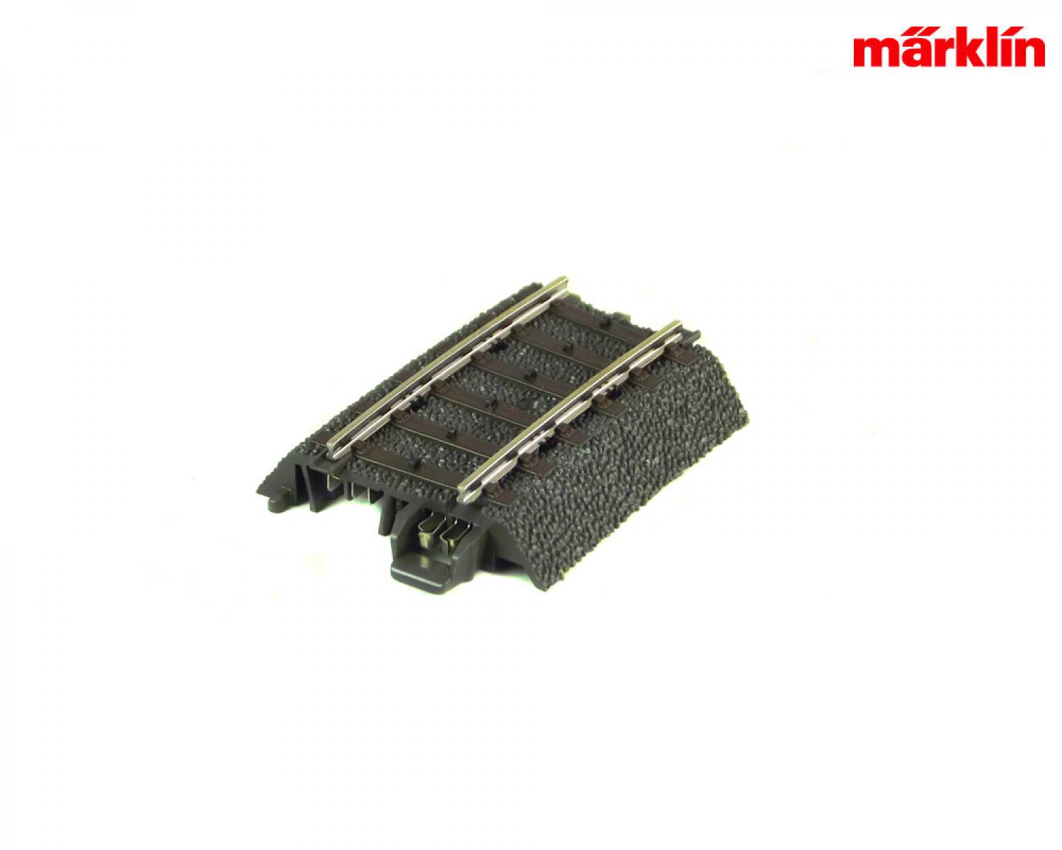 Märklin H0 Gebogen Spoor R2 - Set Van 6 Rails Voor Modelspoorbanen