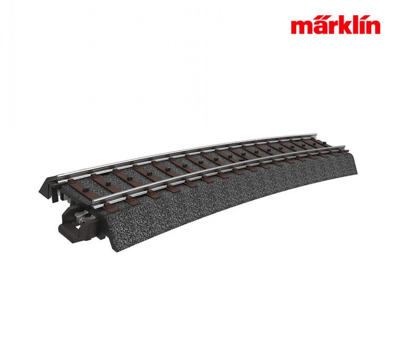 Märklin 24315 C-Gleis gebogen R3, 15°