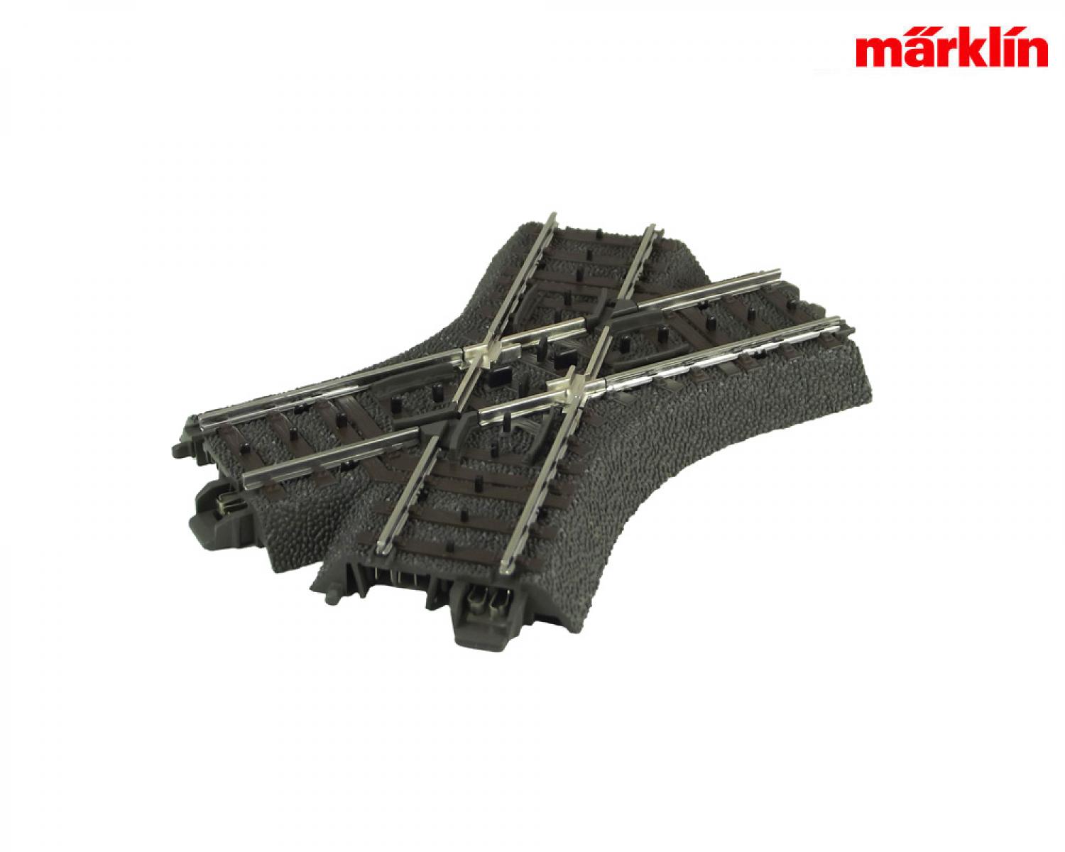 Märklin 24649 C-Gleis Kreuzung 48,6°