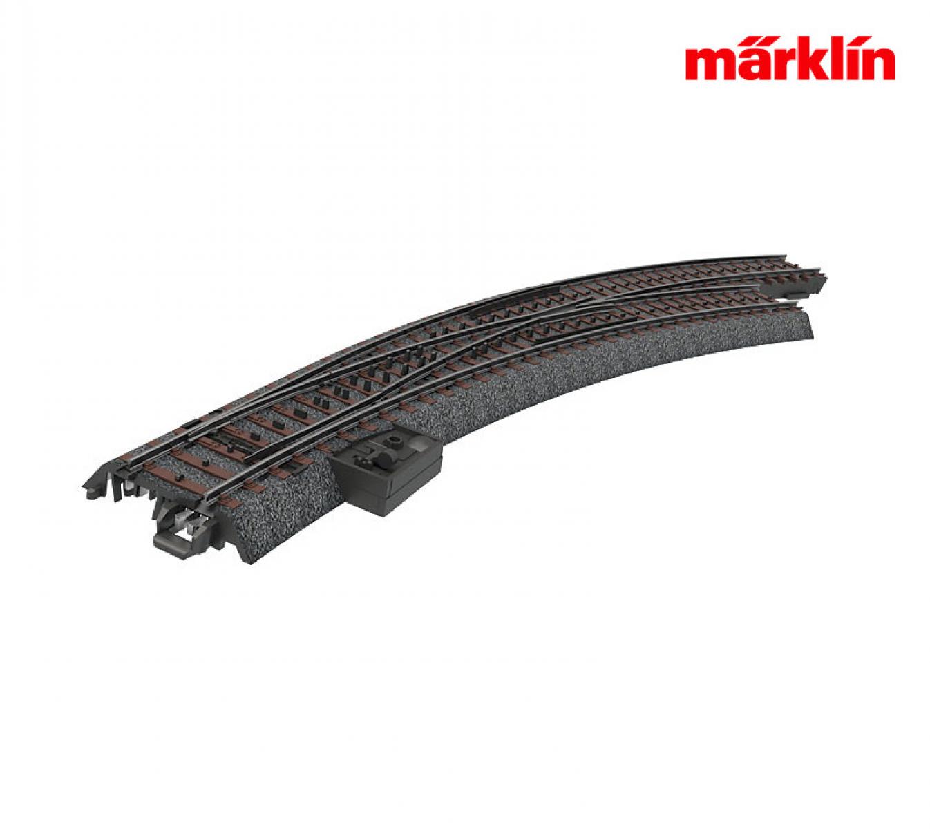 Märklin 24772 C-Gleis Bogenweiche rechts, R3/R5