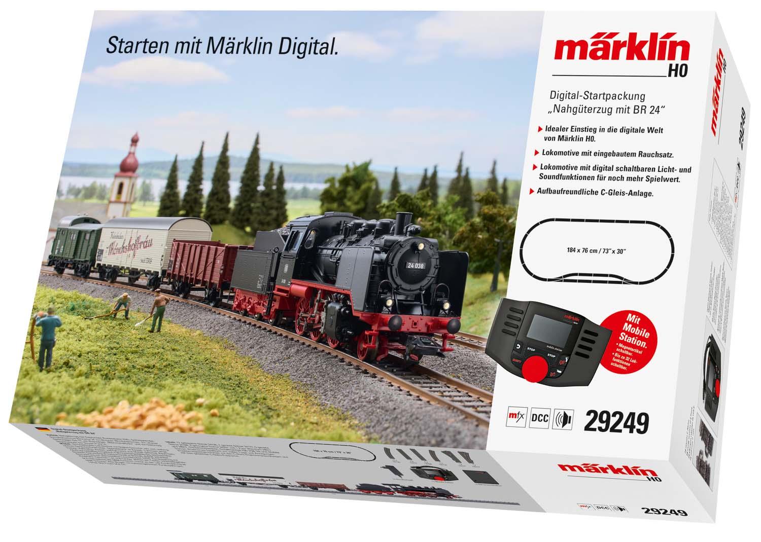 Märklin 29249 Digital-Startpackung mit BR 24