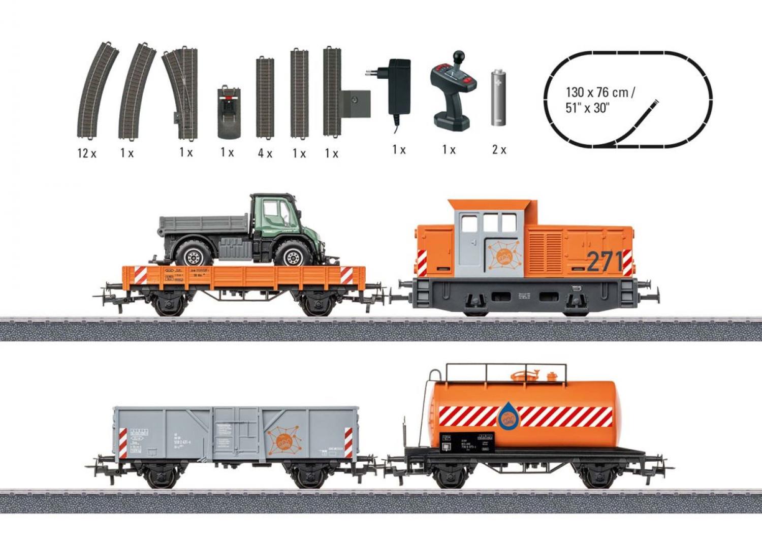 Märklin 29296 Startpackung Kommunaldienst