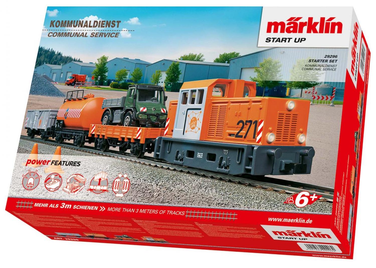 Märklin 29296 Startpackung Kommunaldienst
