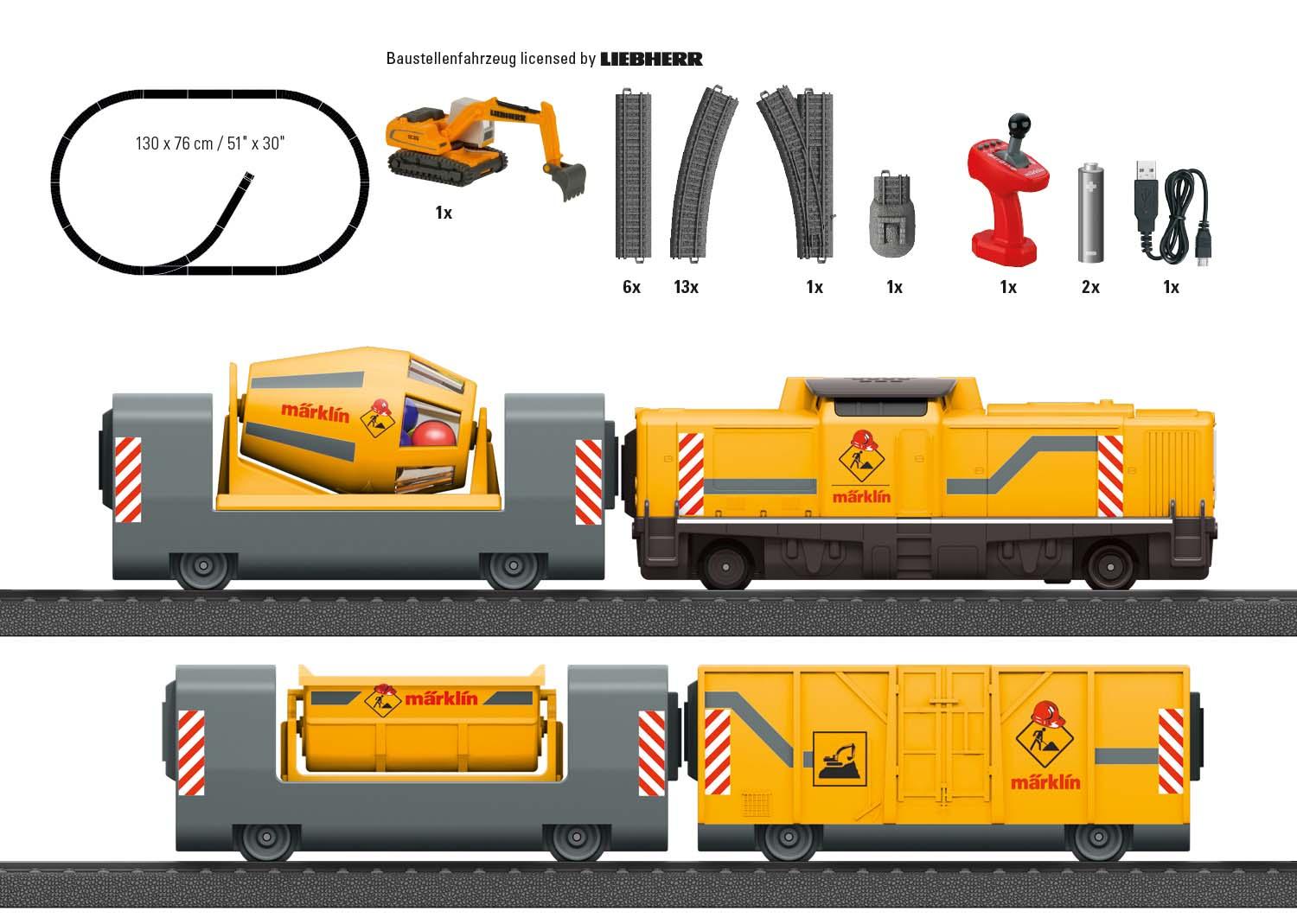 Märklin 29346 Startpackung Baustelle my world