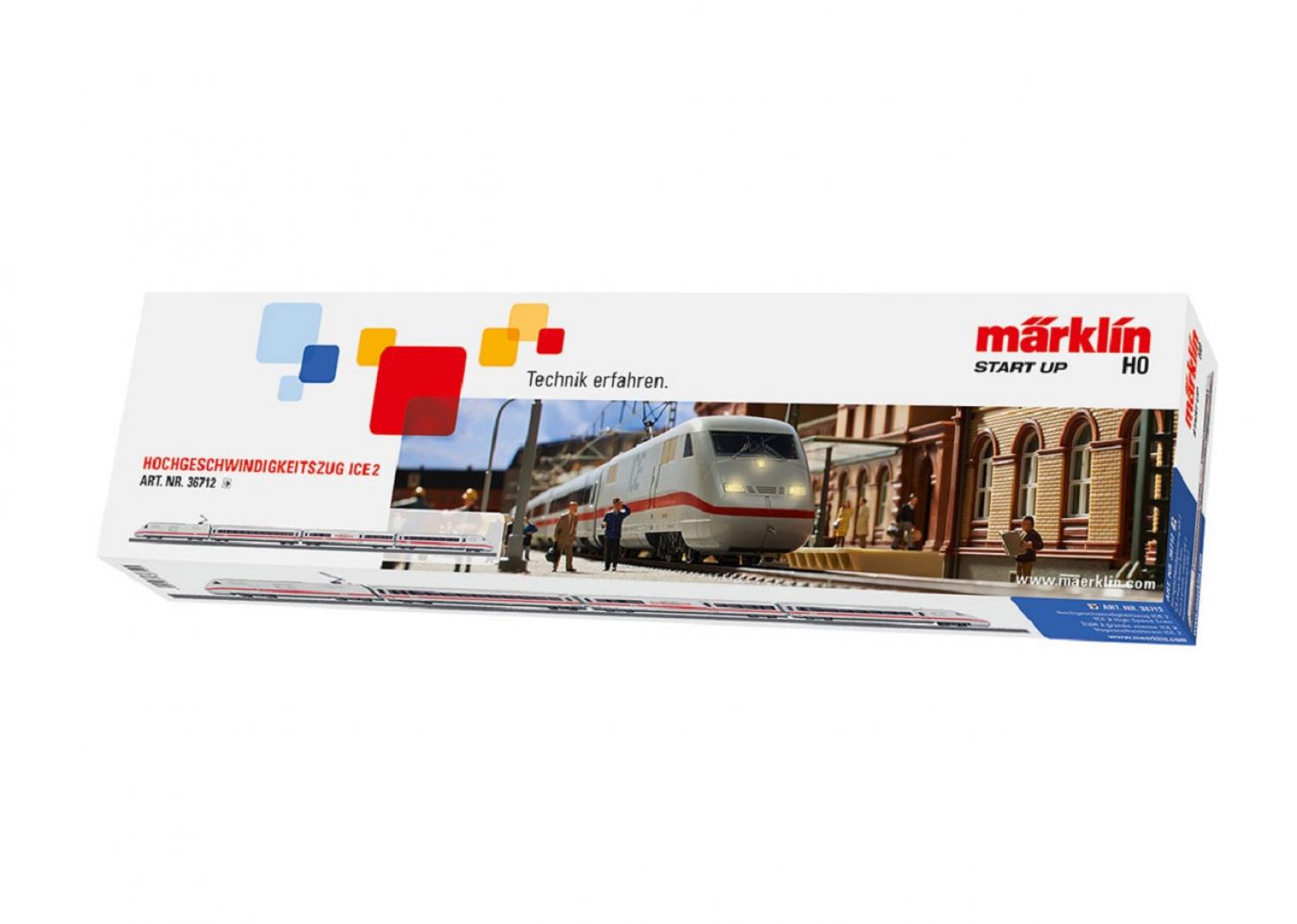 Märklin 36712 Zugpackung ICE 2 DB AG (mfx + Sound)