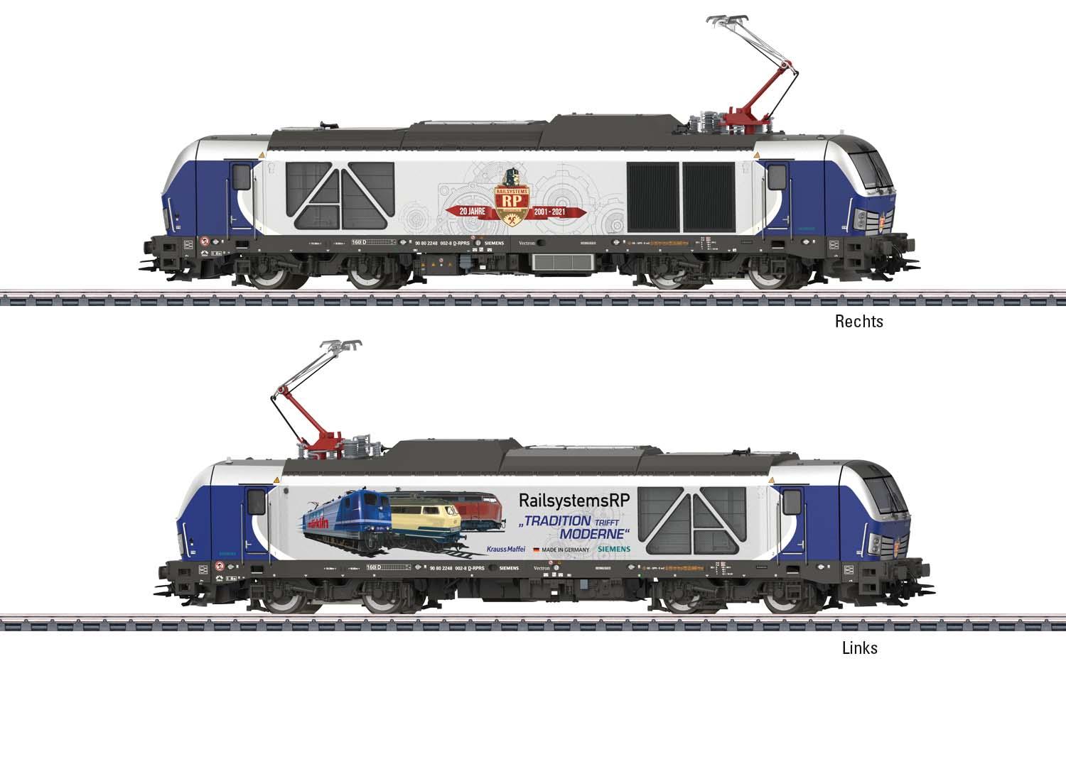 Märklin 39291 E-Lok Dual-Mode BR 248 RP