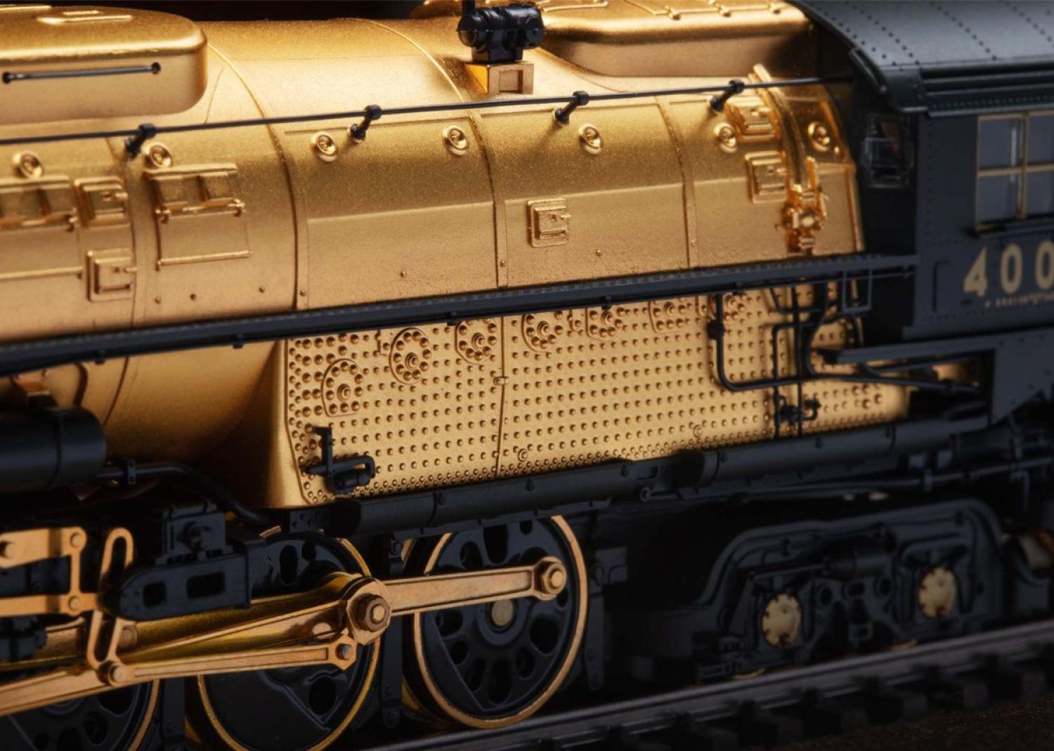 Märklin 39400 Dampflok BigBoy 4000UP vergoldet