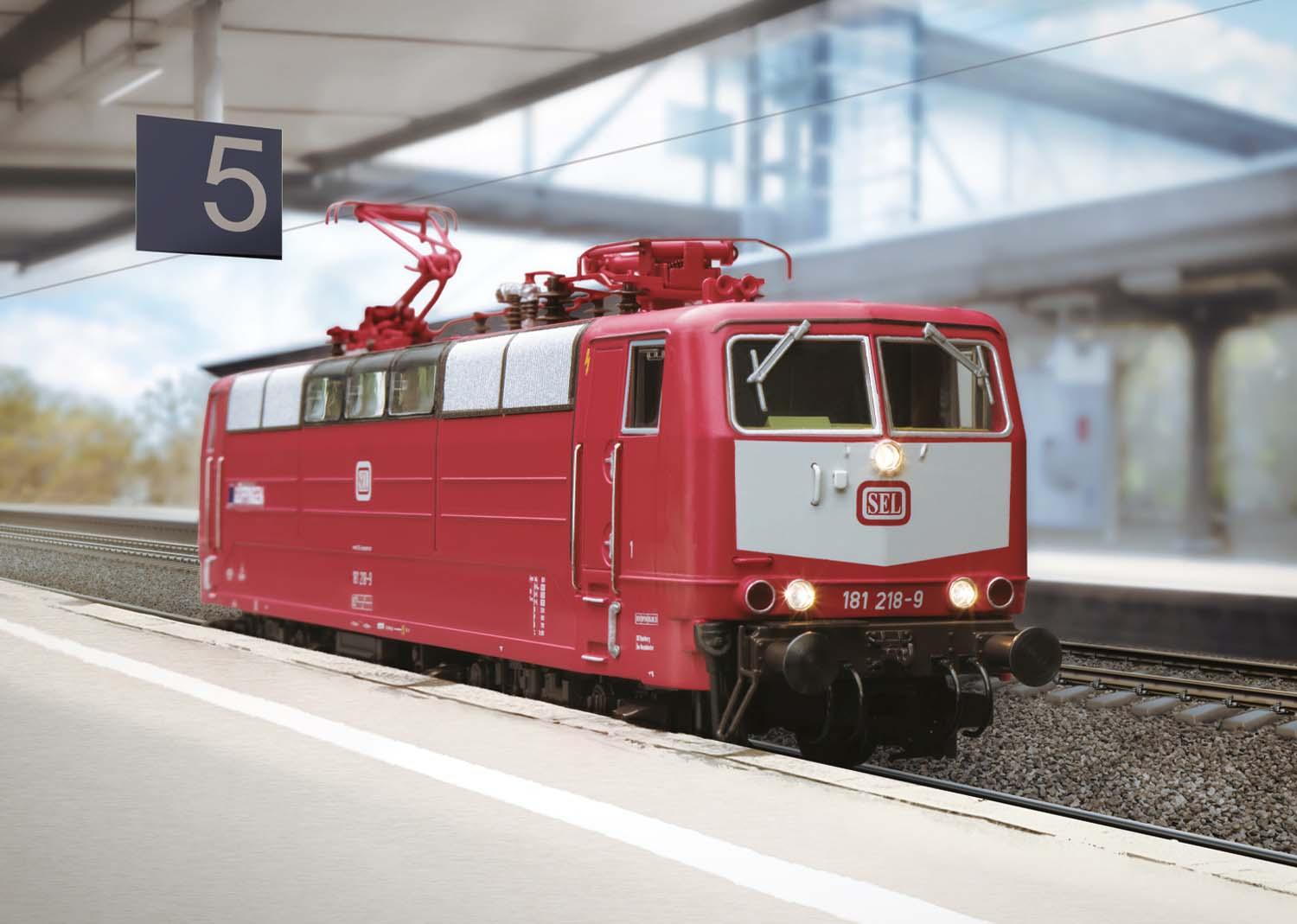 Märklin 39587 E-Lok 181 218-9 SEL Göppingen