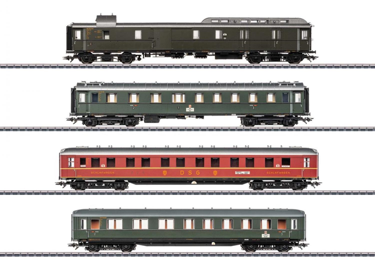 Märklin 42491 Schnellzug-Set D74 DB #1