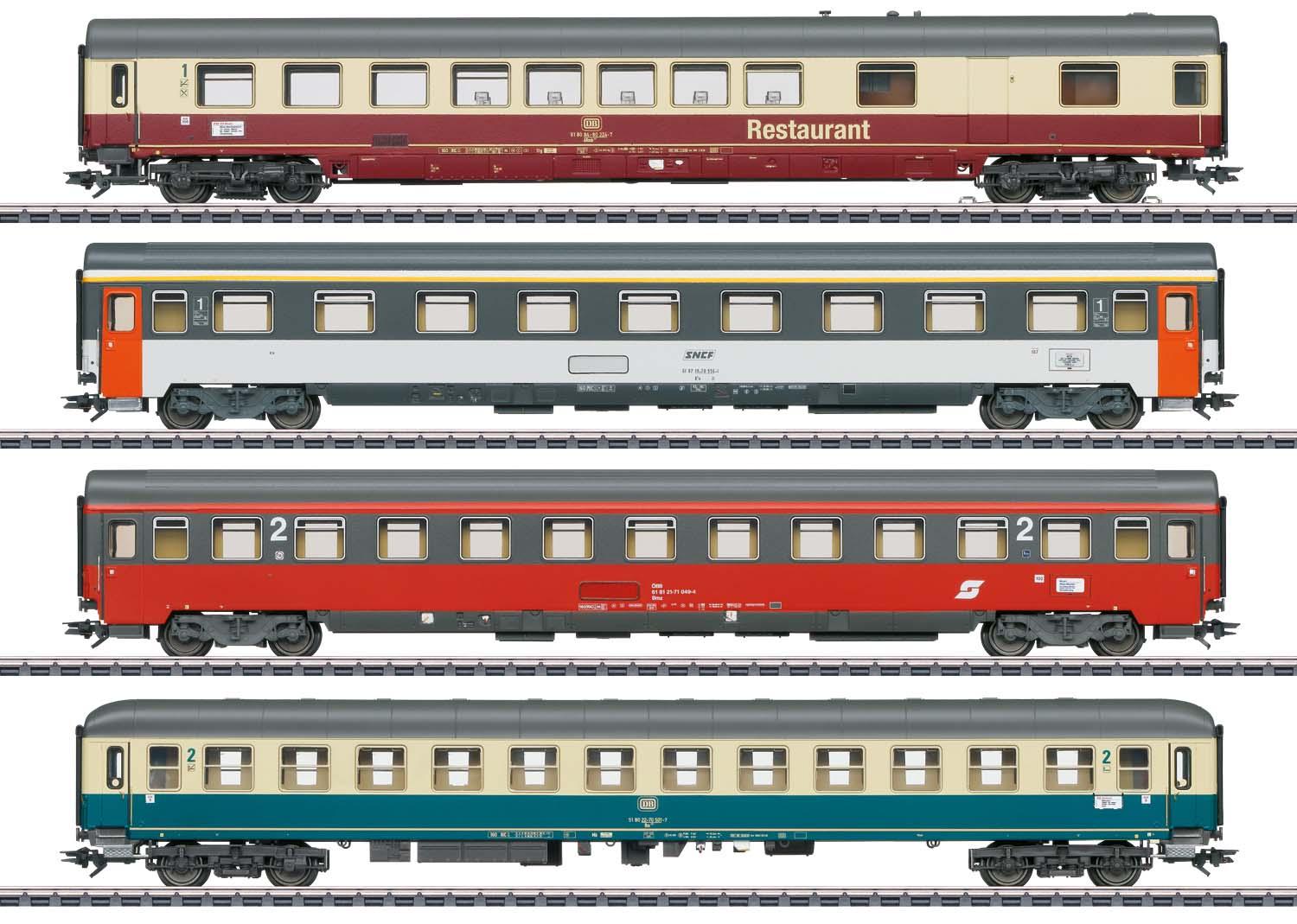 Trix H0 23110 Personenwagen-Set FD Mozart #1