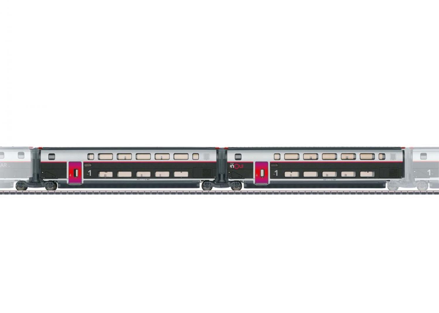 Märklin 43428 Erg.-Set 1 TGV inOui SNCF