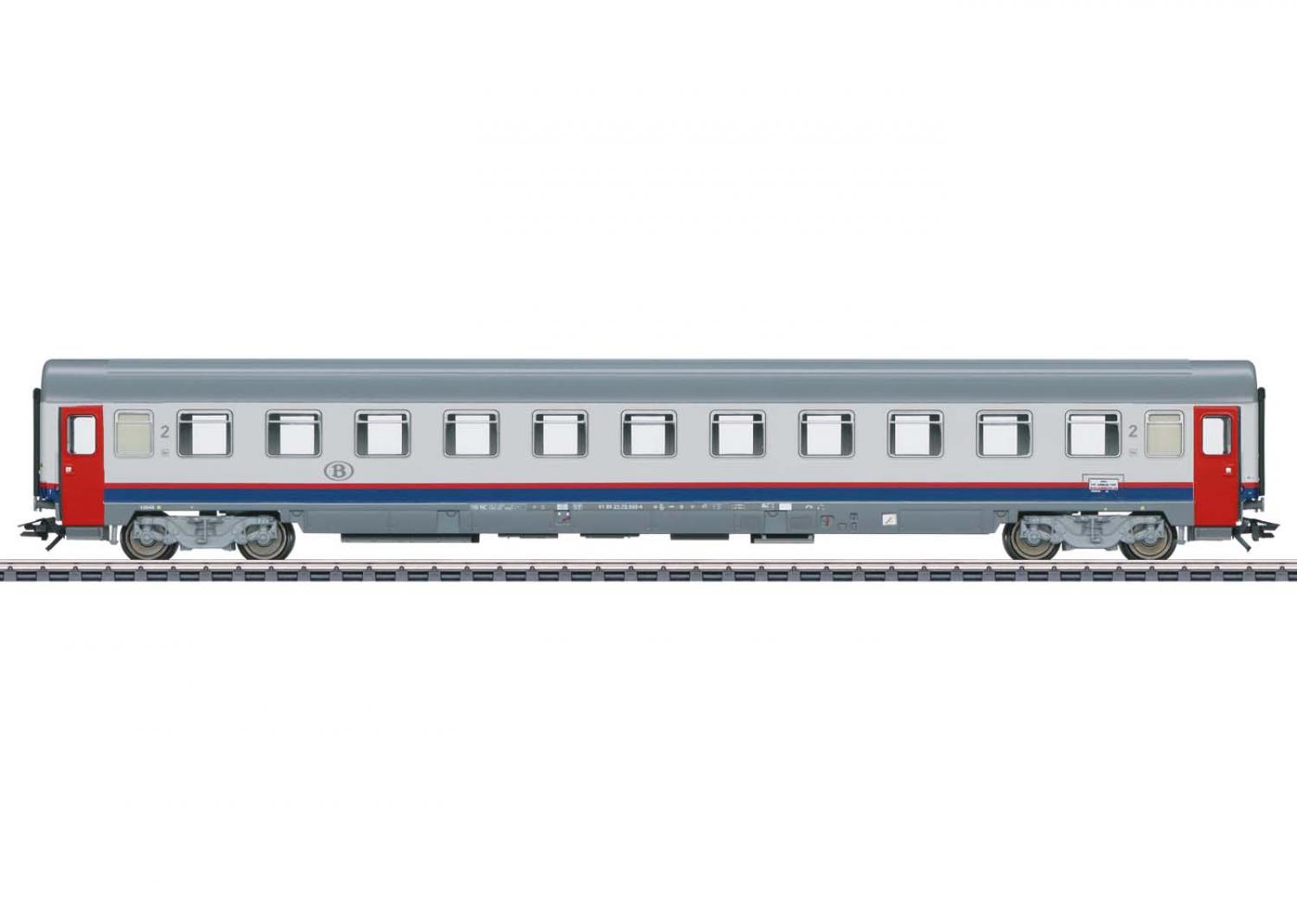 Märklin 43524 H0 Schnellzugwagen BI6 2.Kl. SNCB