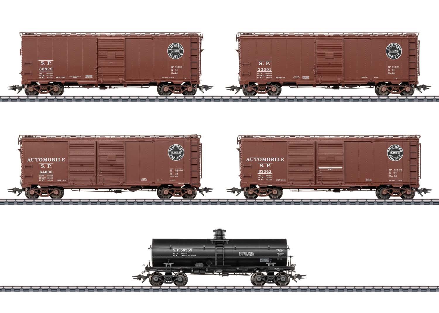 Märklin 45667 US-Güterwagenset SP
