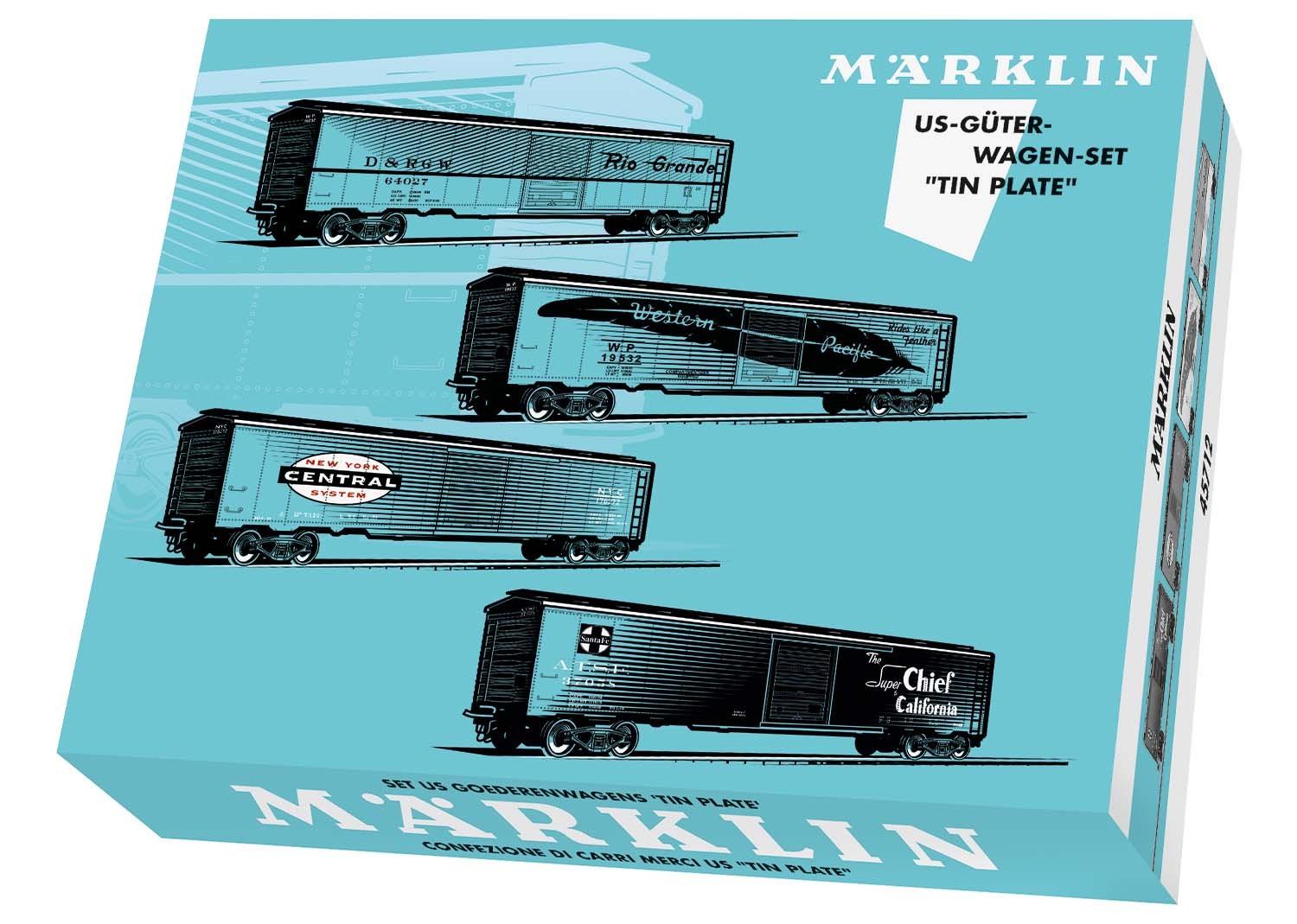 Märklin 45712 US-Box-Car Set (MHI)