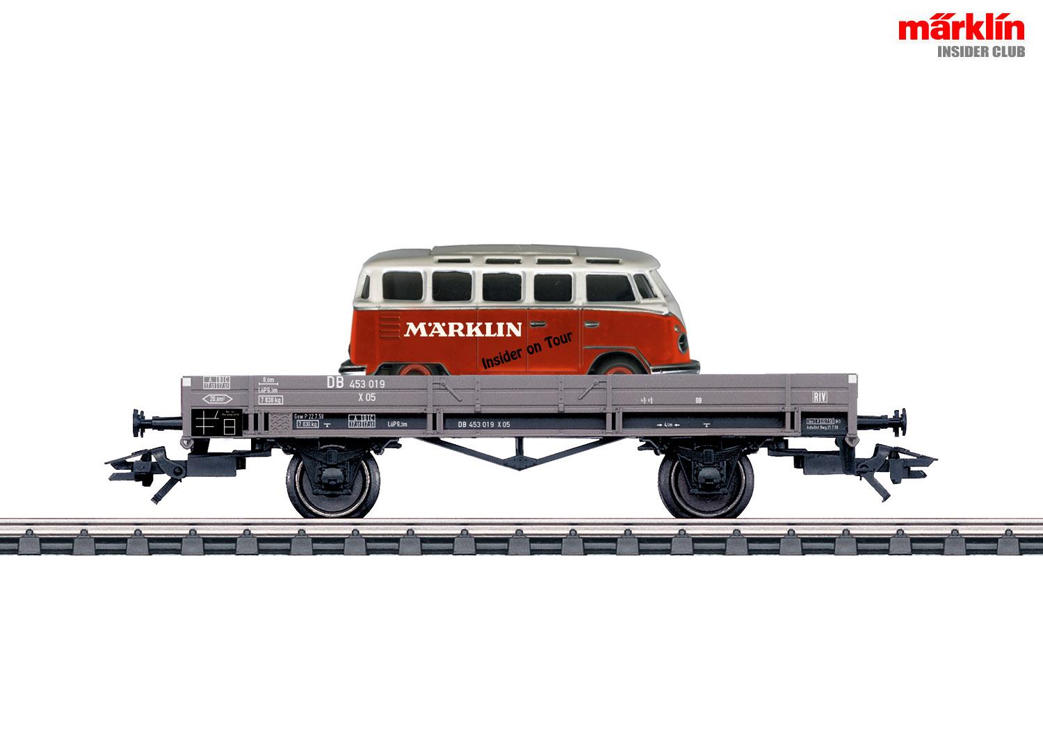 Märklin 46005 Niederbordwg. X05, VW-Bus (Insider)