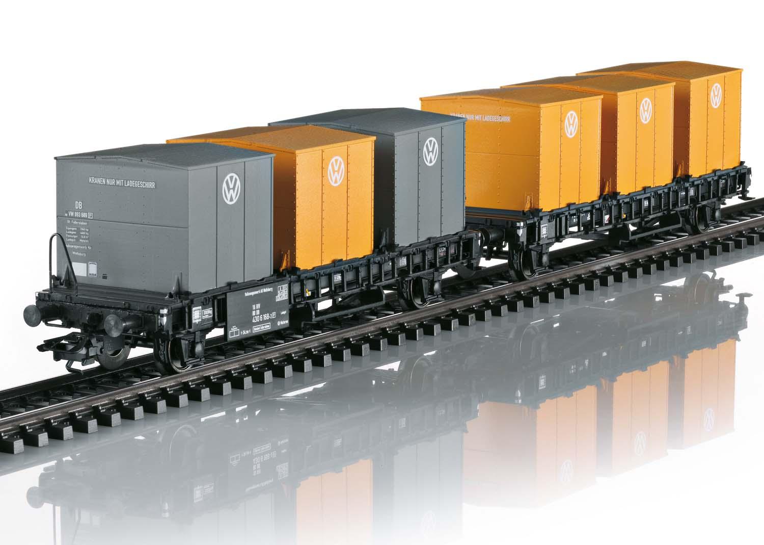 Märklin 46661 Rungenwagen-Paar Laabs