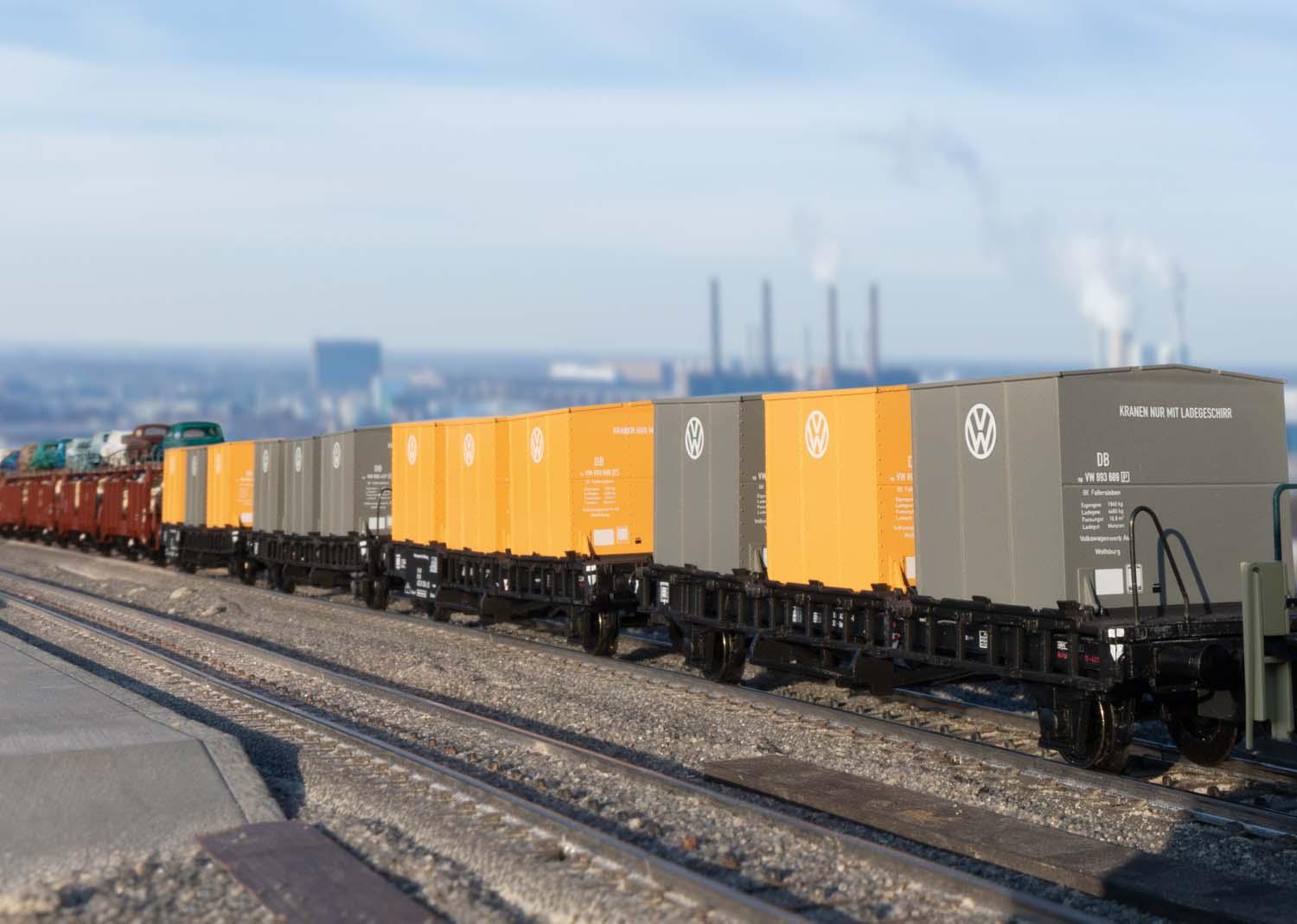 Märklin 46661 Rungenwagen-Paar Laabs