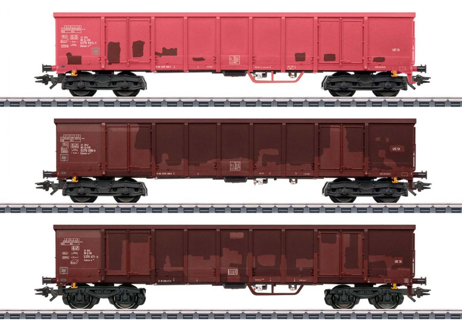 Märklin 47188 Hochbordwagen-Set DB AG