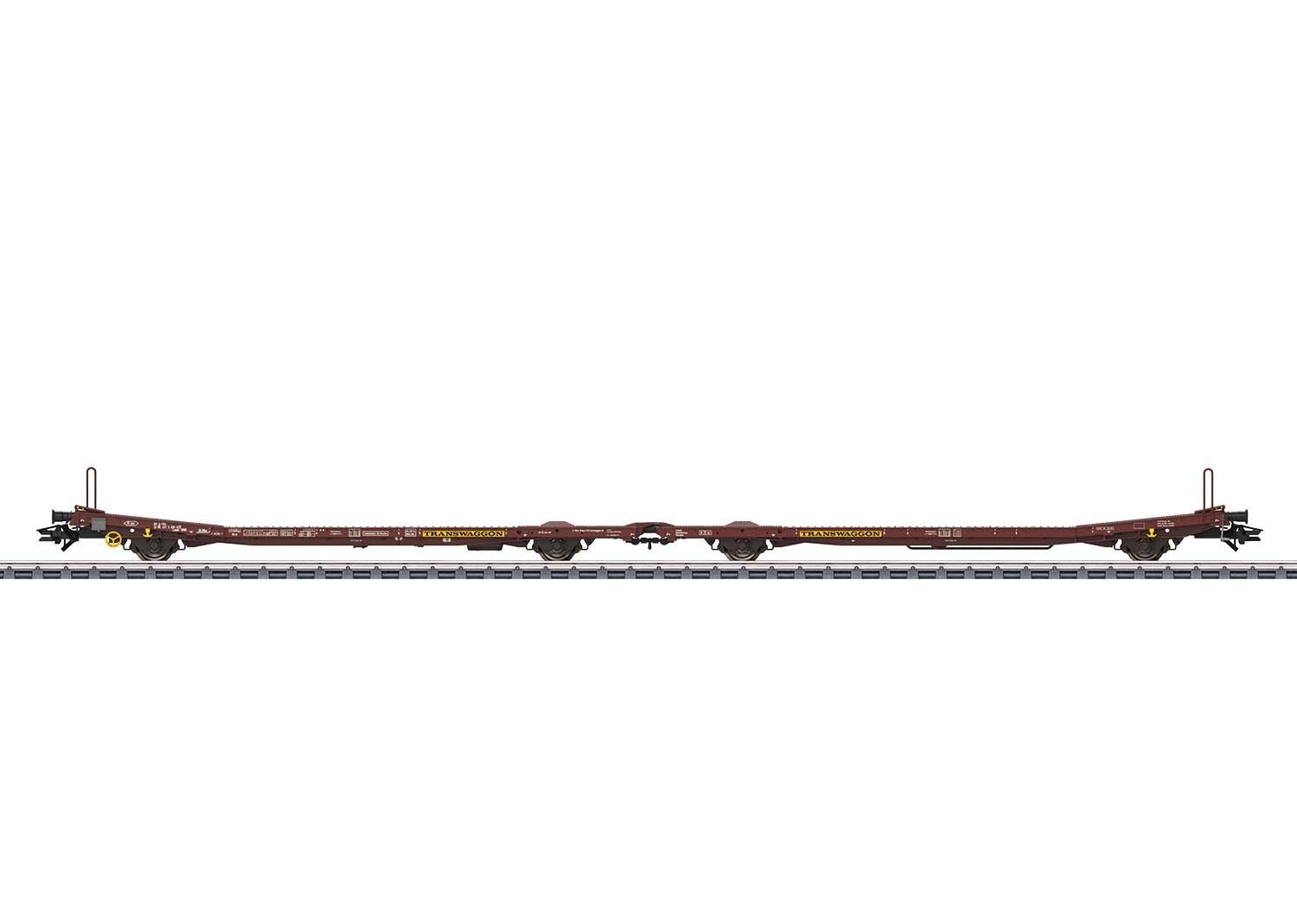 Märklin 47430 Flachwagen-Set DB AG beladen