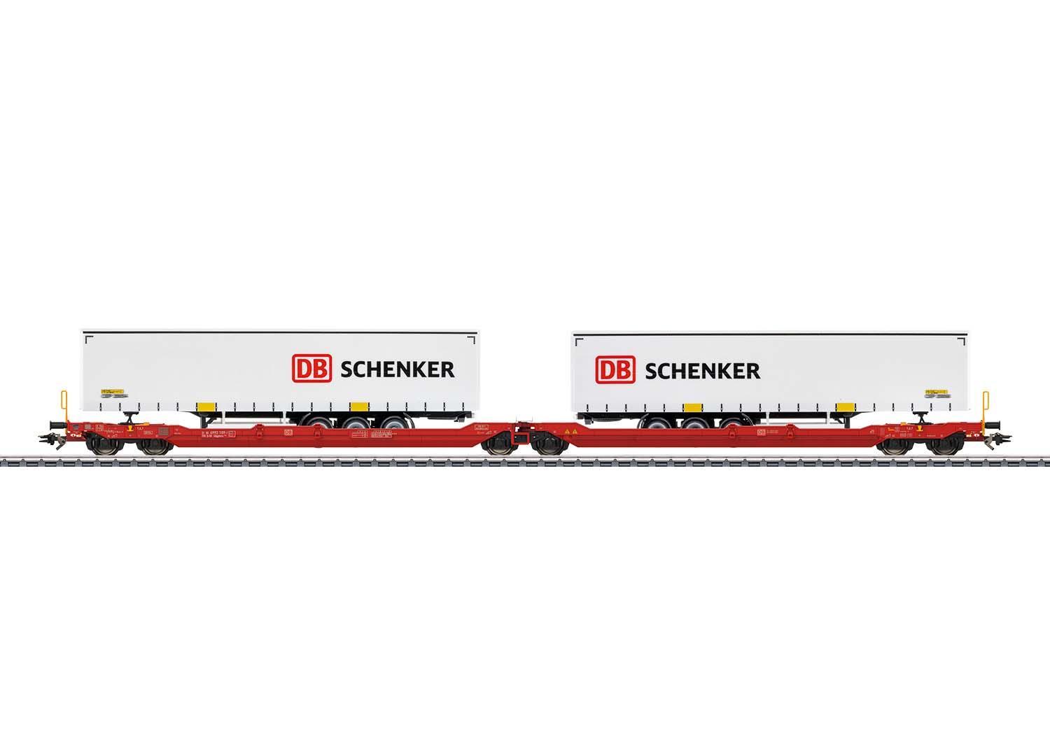 Märklin 47470 H0 Gelenk-Taschenwagen DB