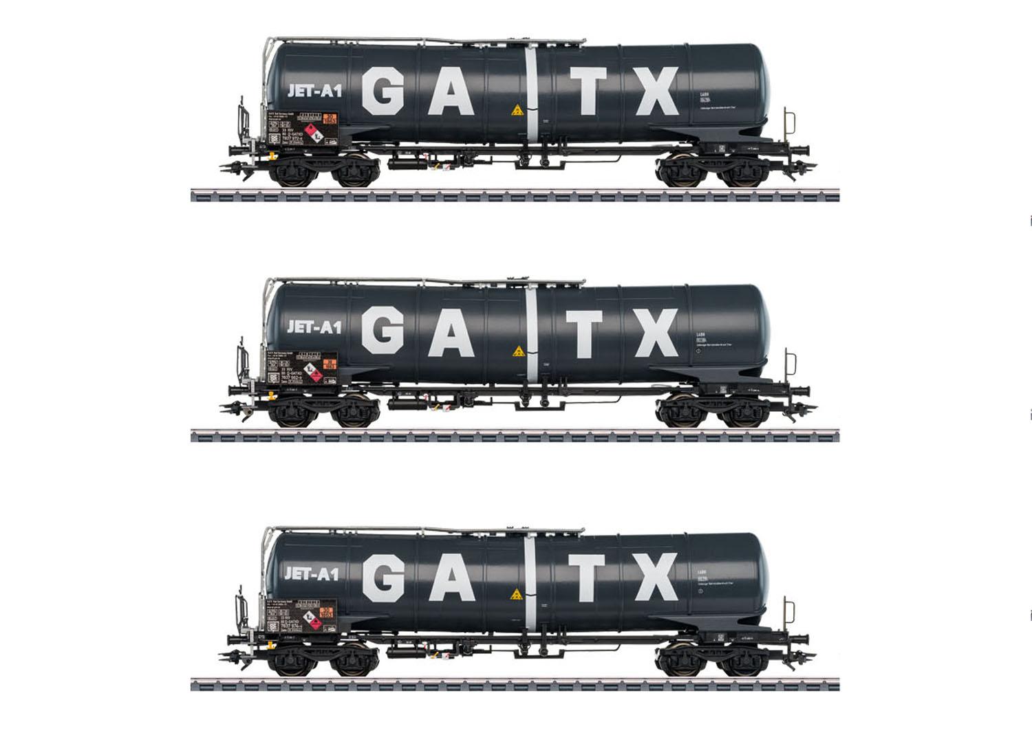 Märklin 47546-S3 Kesselwagen Zans GATX (3 St.)