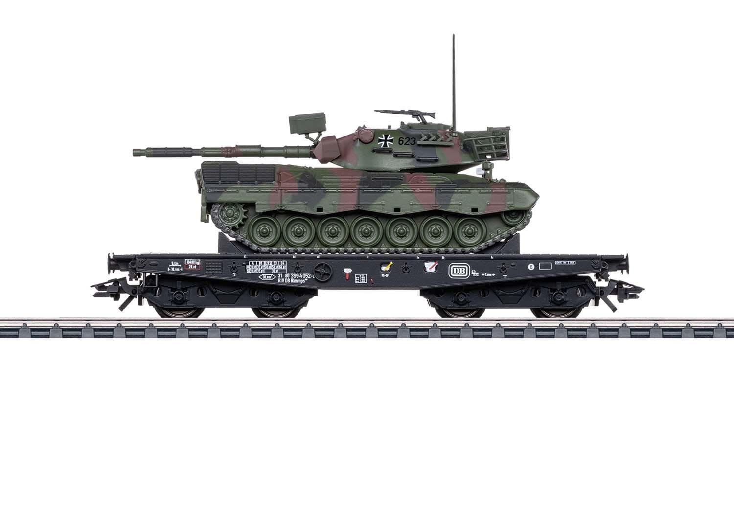 Märklin 48877 Schwerlast Rlmmps Leo 1A1