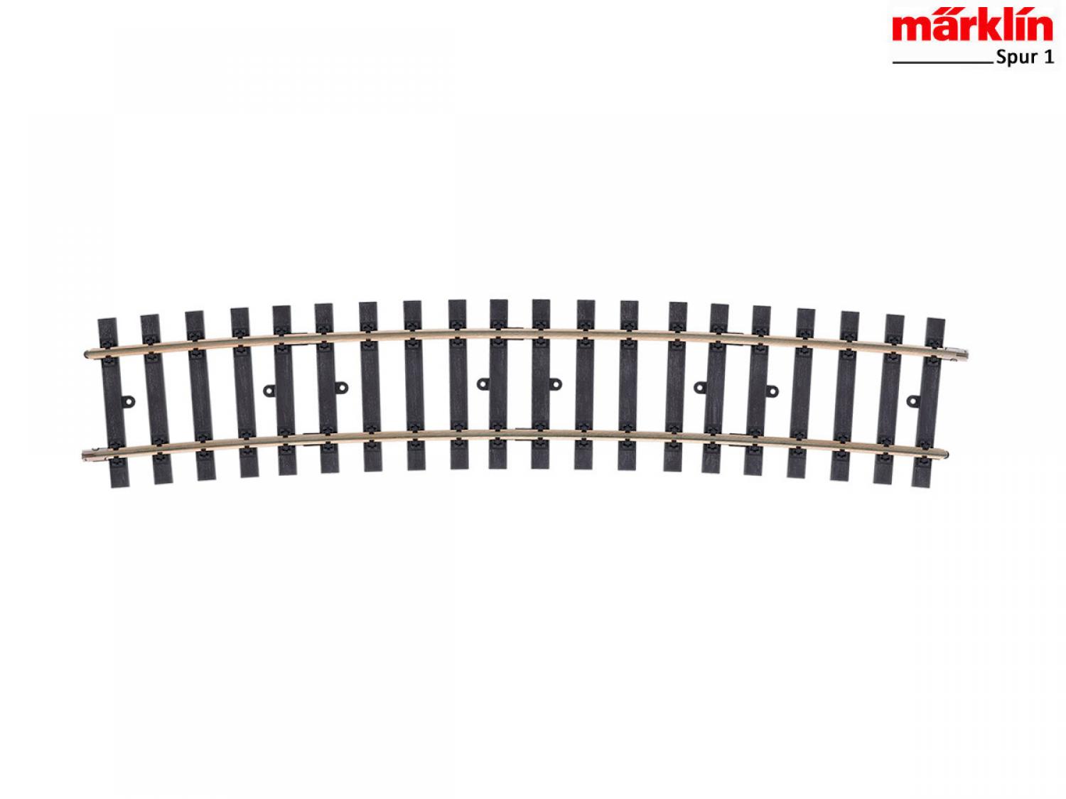 Märklin 59078 Gleis geb. 10° 2321 mm(H1008)
