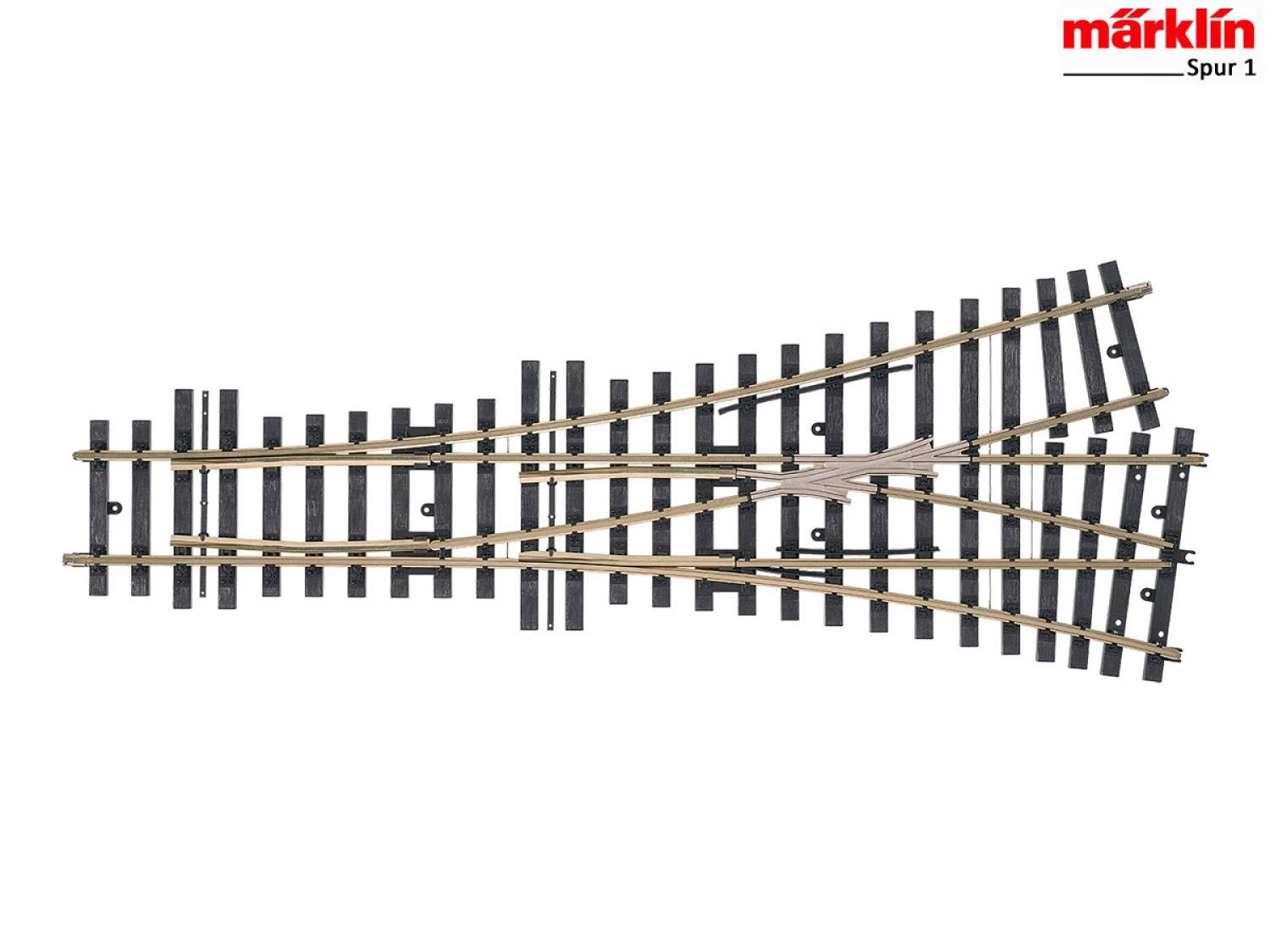 Märklin 59091 Dreiwegweiche komplett R1394